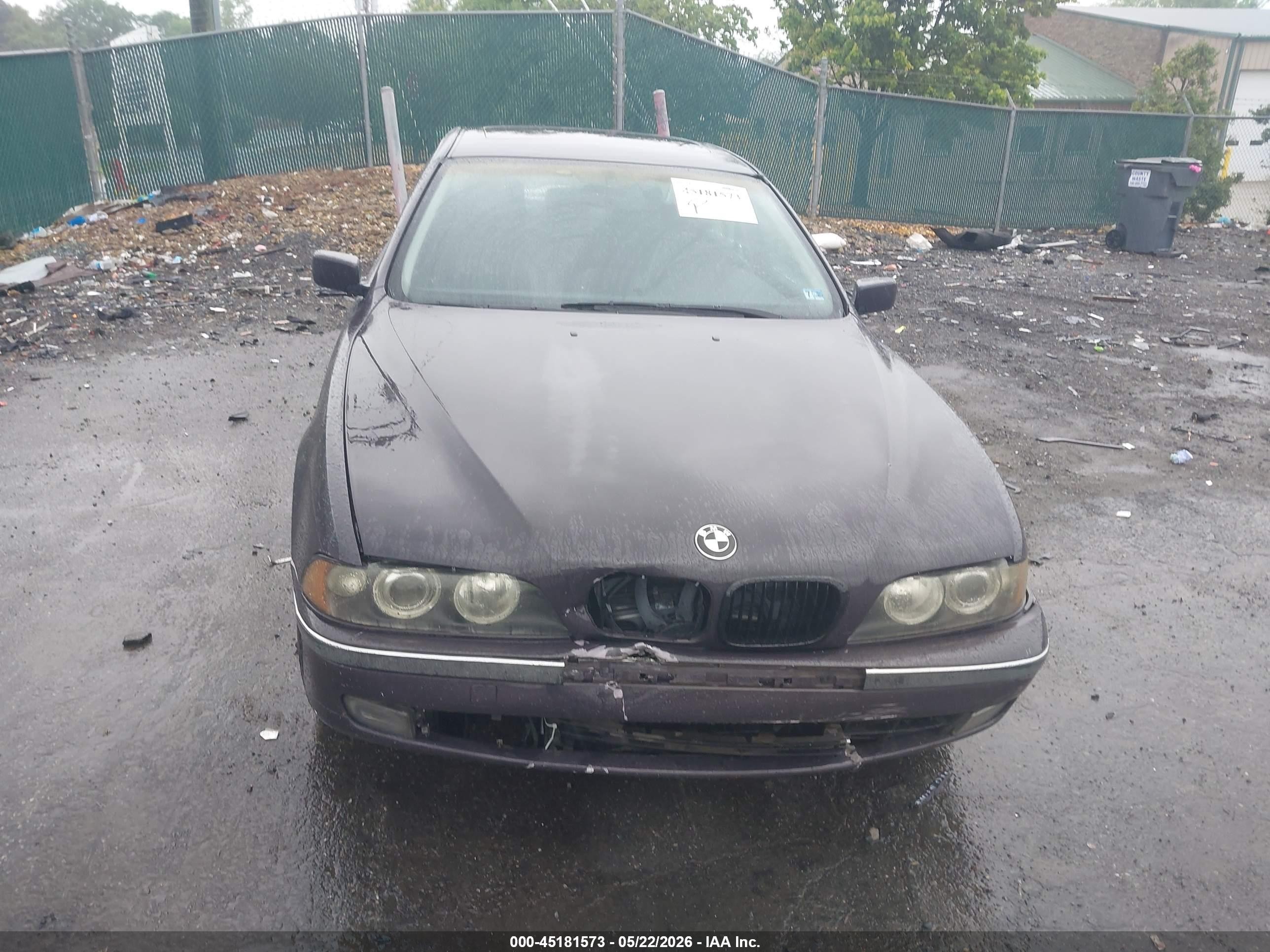1997 Bmw 528i   Purple vin: WBADD6327VBW00948