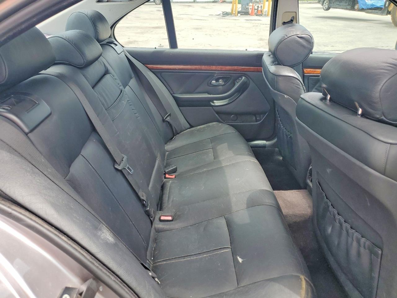1997 Bmw 540 I Серебряный vin: WBADE5320VBV92568