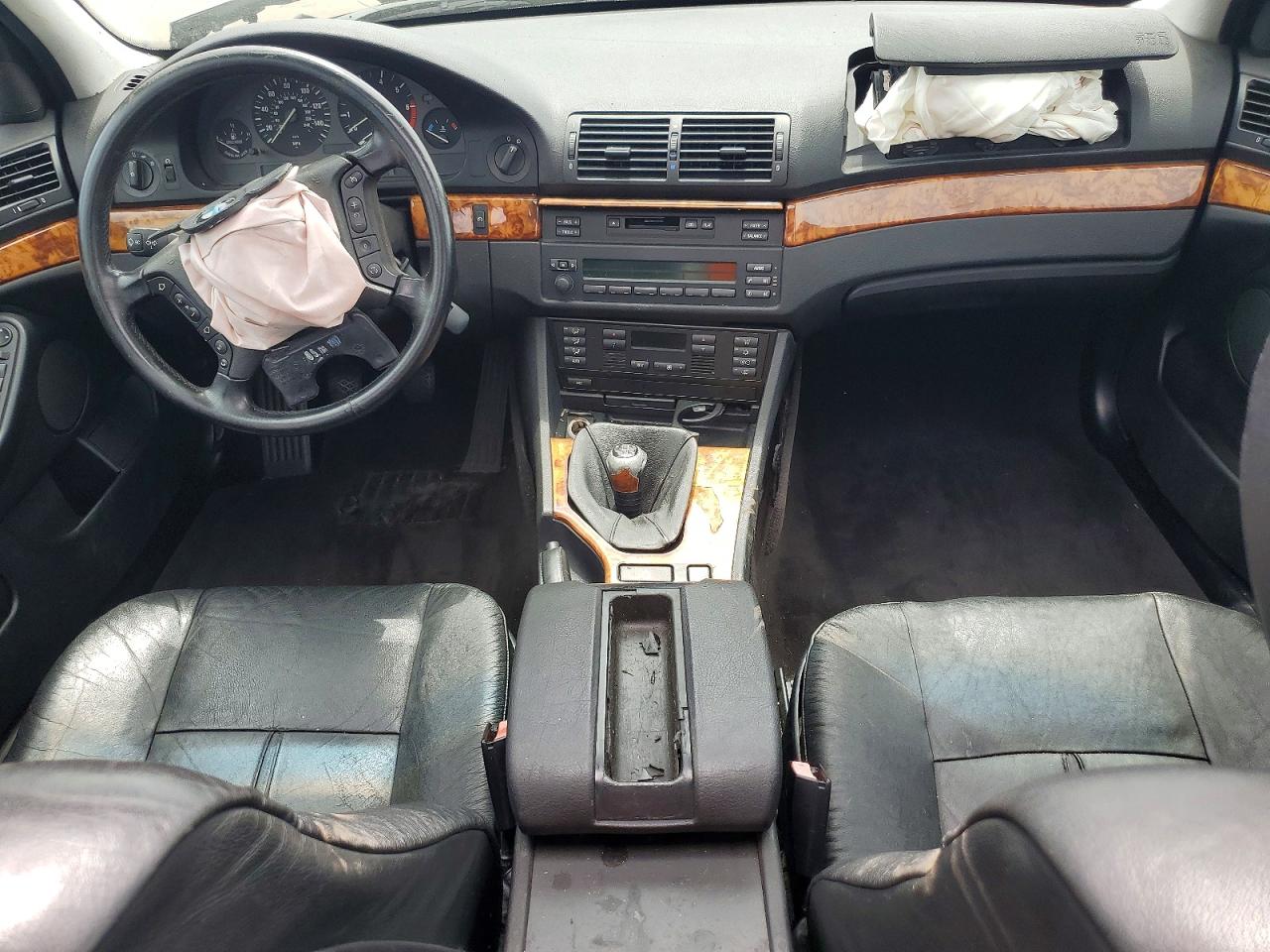 1997 Bmw 540 I Серебряный vin: WBADE5320VBV92568