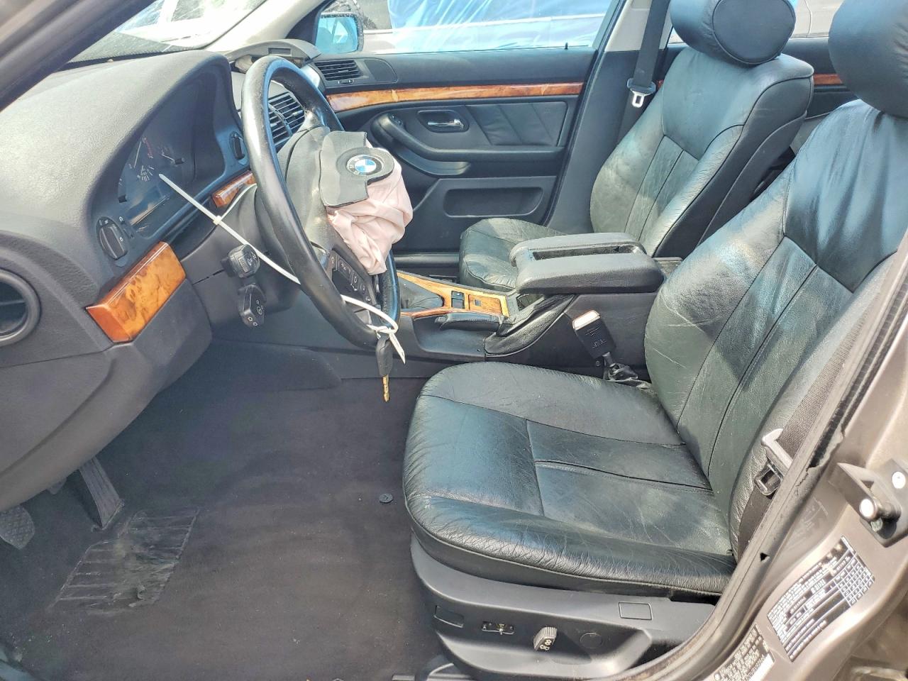 1997 Bmw 540 I Серебряный vin: WBADE5320VBV92568