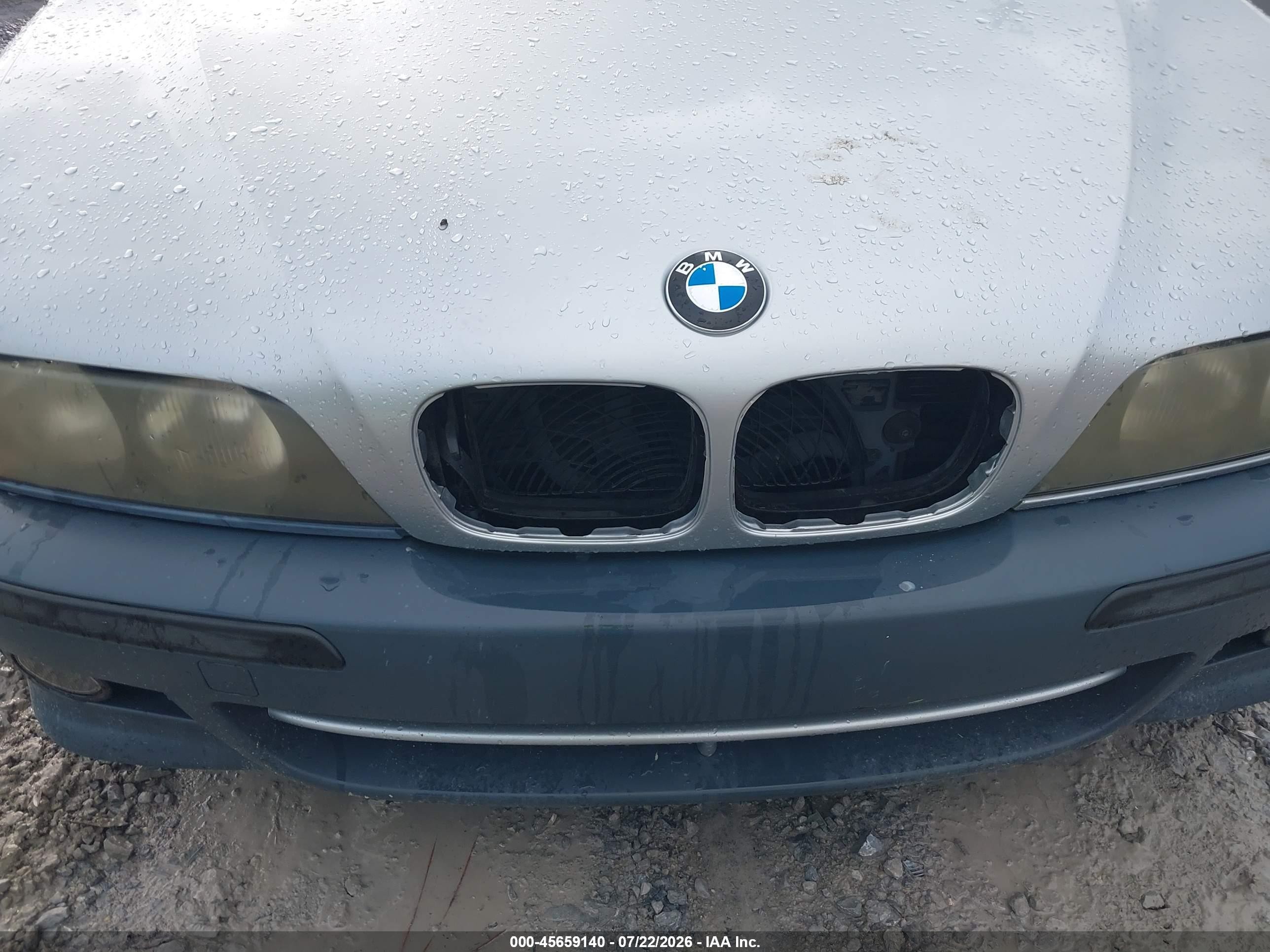 1998 Bmw 540i   Silver vin: WBADE5321WBV92984