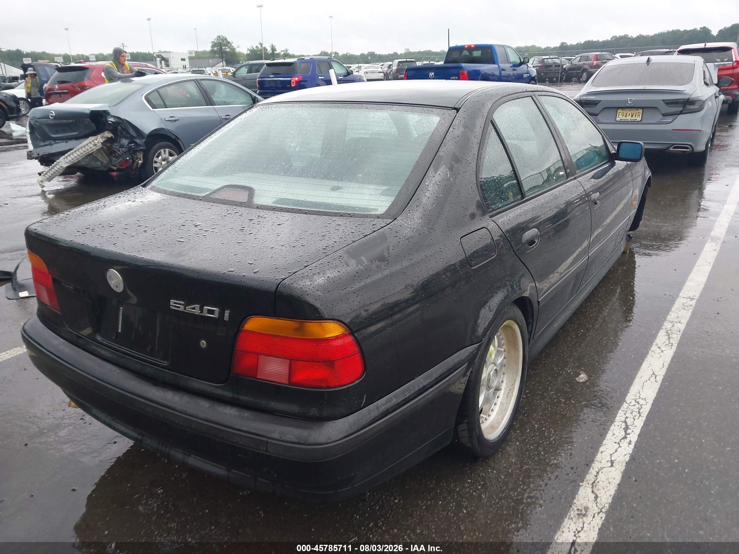 1998 Bmw 540i   Black vin: WBADE5322WBV95179