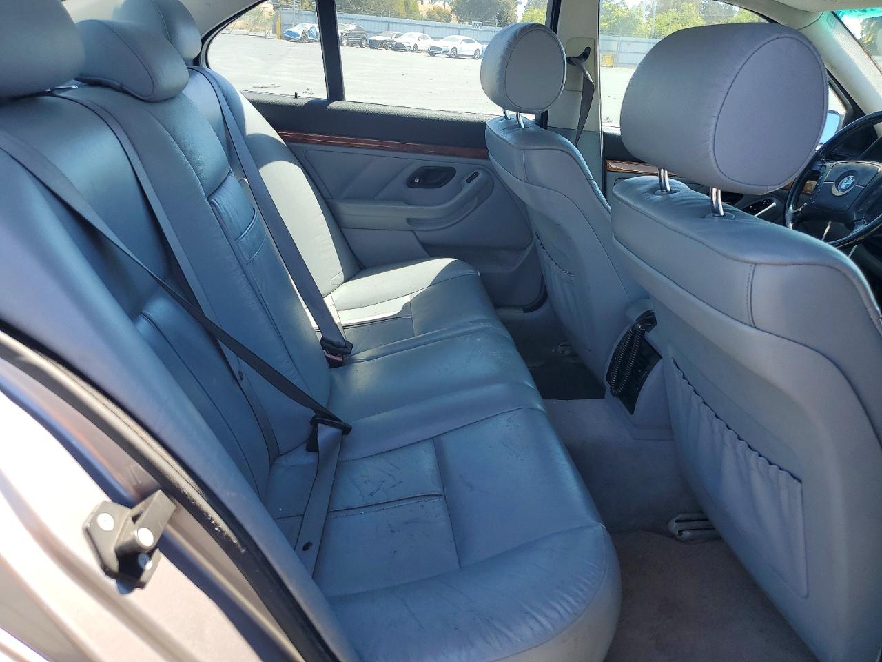 1998 Bmw 540 I Automatic Gray vin: WBADE6321WBW58617