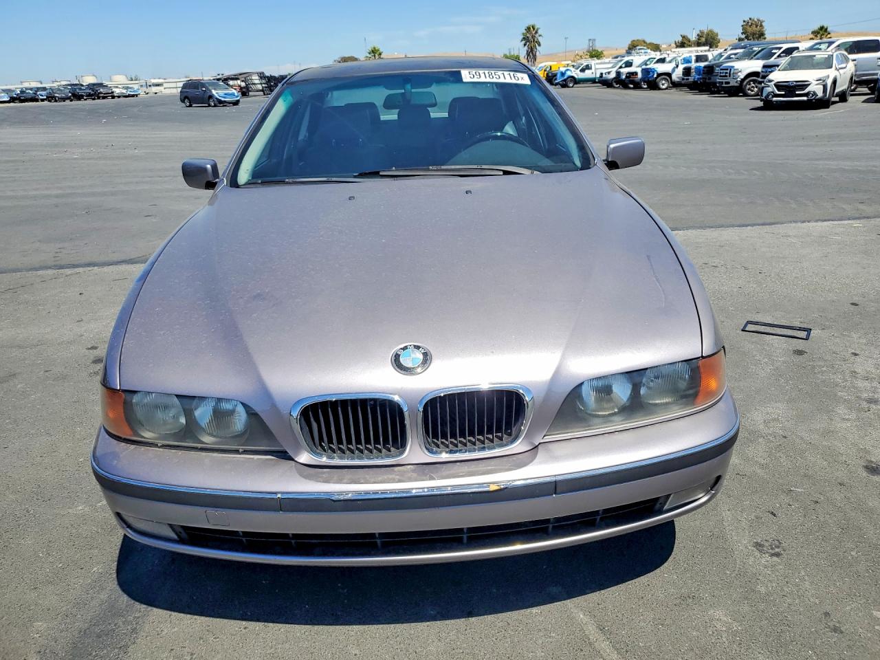 1998 Bmw 540 I Automatic Gray vin: WBADE6321WBW58617
