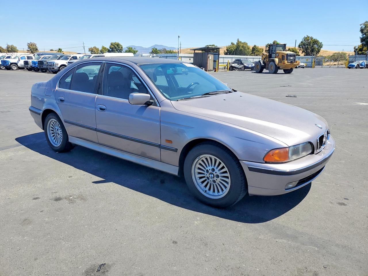 1998 Bmw 540 I Automatic Gray vin: WBADE6321WBW58617