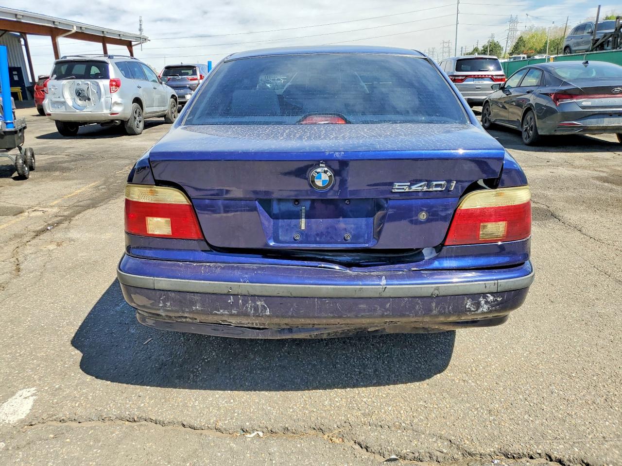 1998 Bmw Motorrad 540 Blue vin: WBADE6321WBW63252