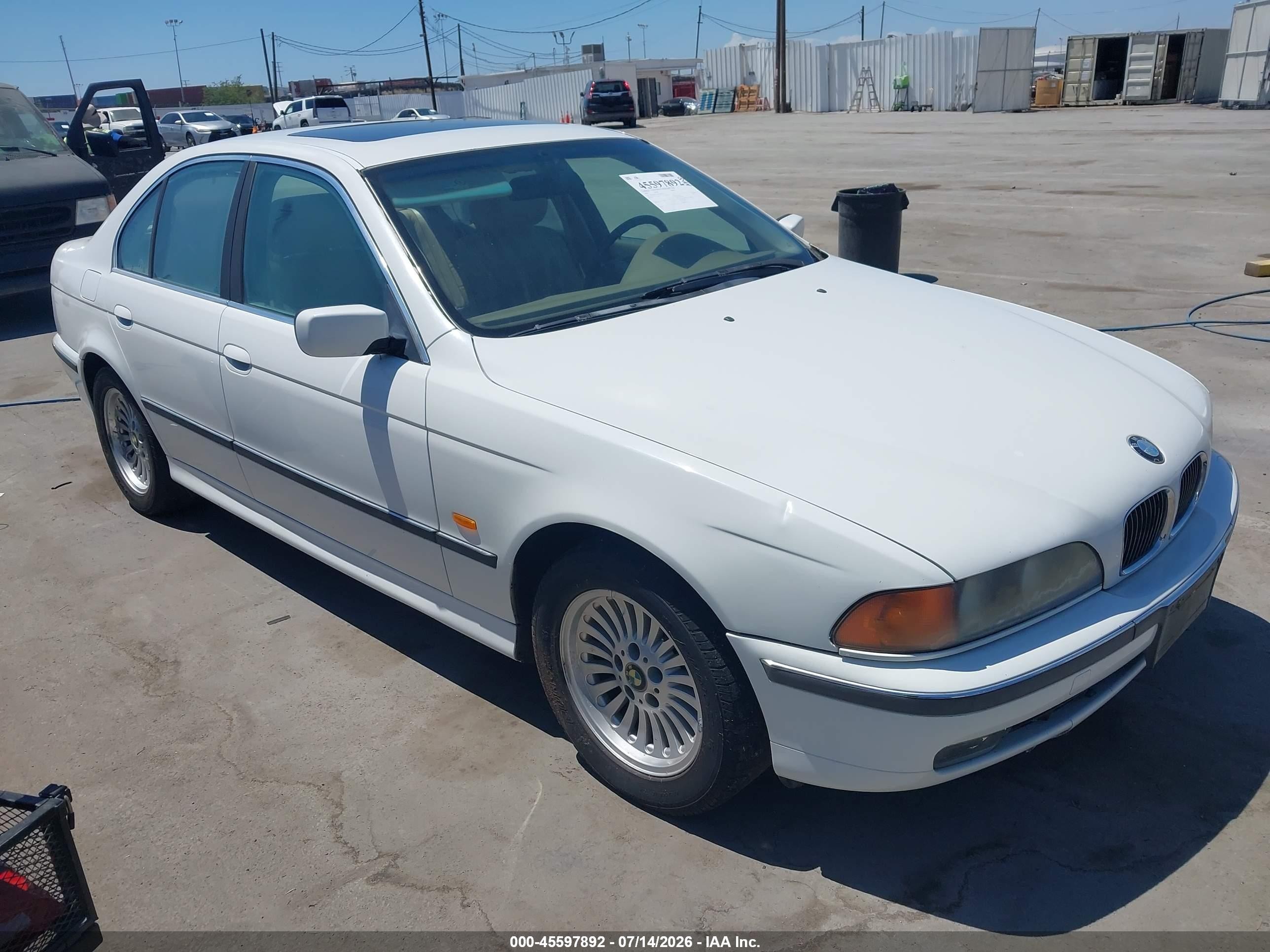 1998 Bmw 540ia   White vin: WBADE6325WBW61276