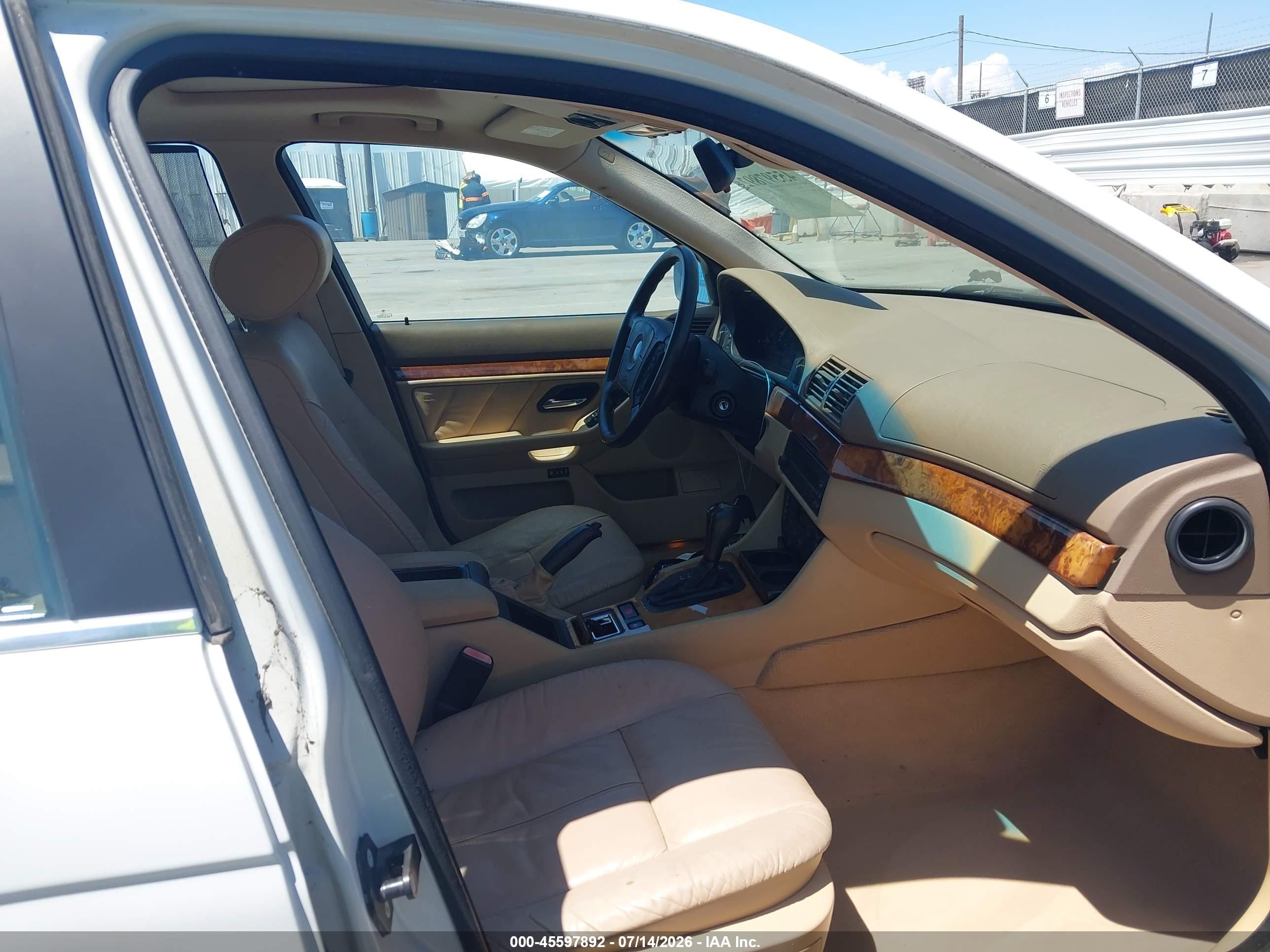 1998 Bmw 540ia   Белый vin: WBADE6325WBW61276