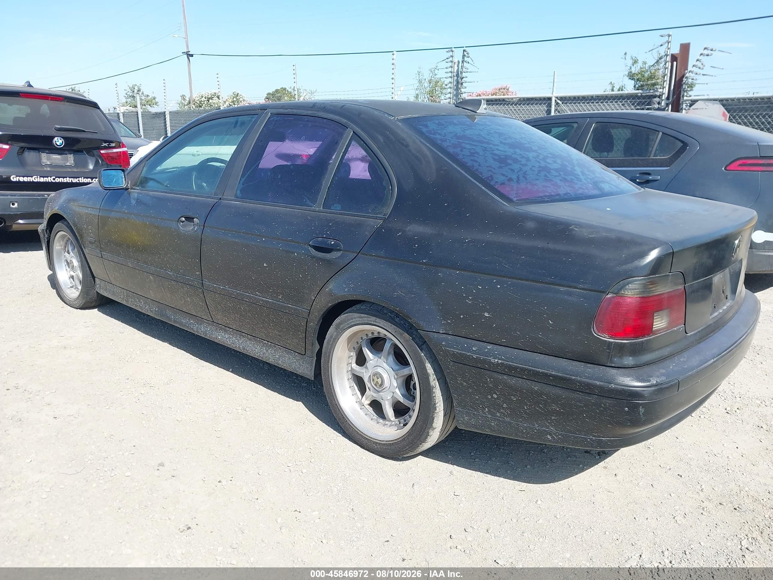 1998 Bmw 540ia   Black vin: WBADE6326WBW59469