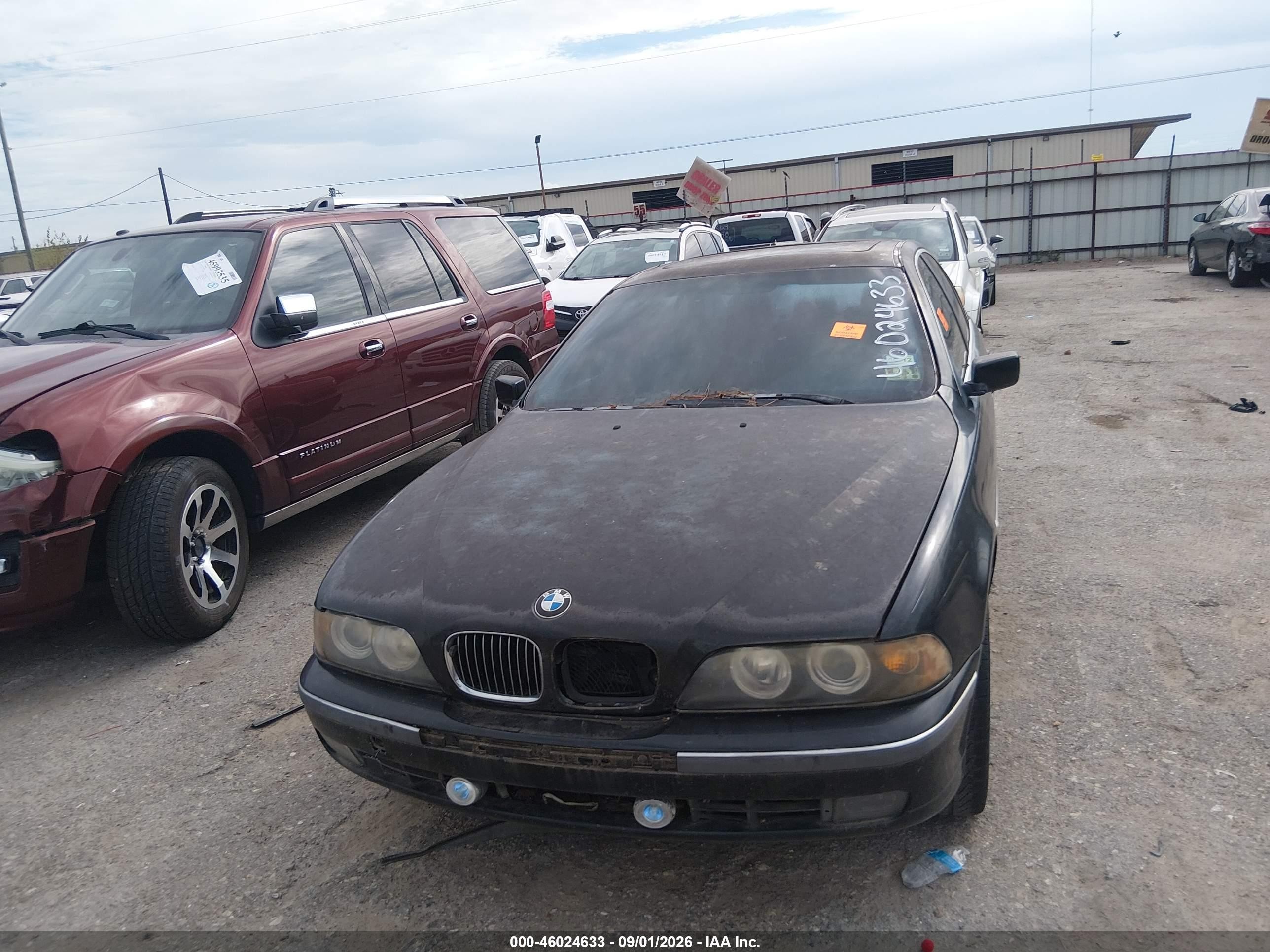 1997 Bmw 540ia   Черный vin: WBADE6328VBW57172