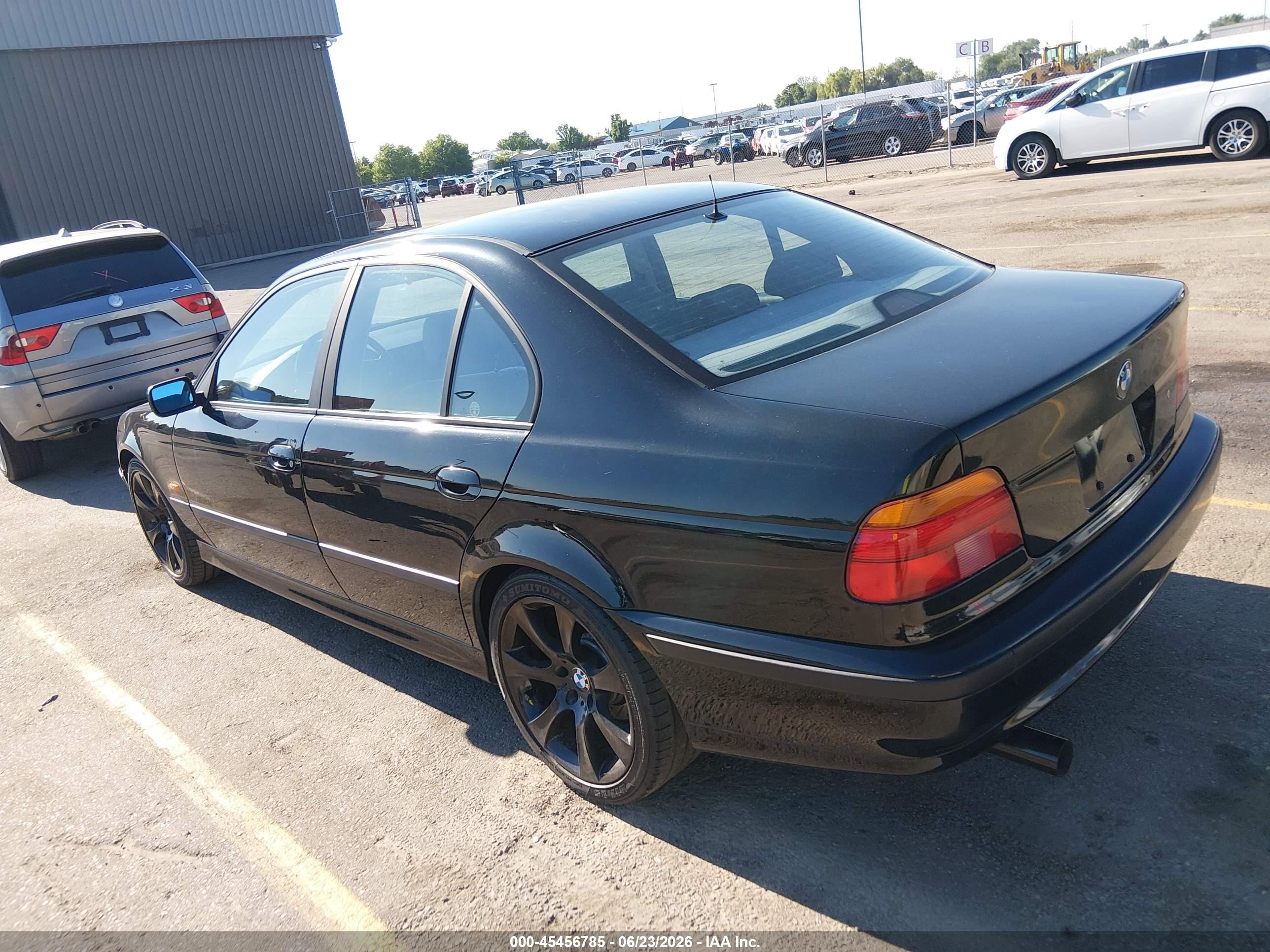 1998 Bmw 540ia   Black vin: WBADE6329WBW61927