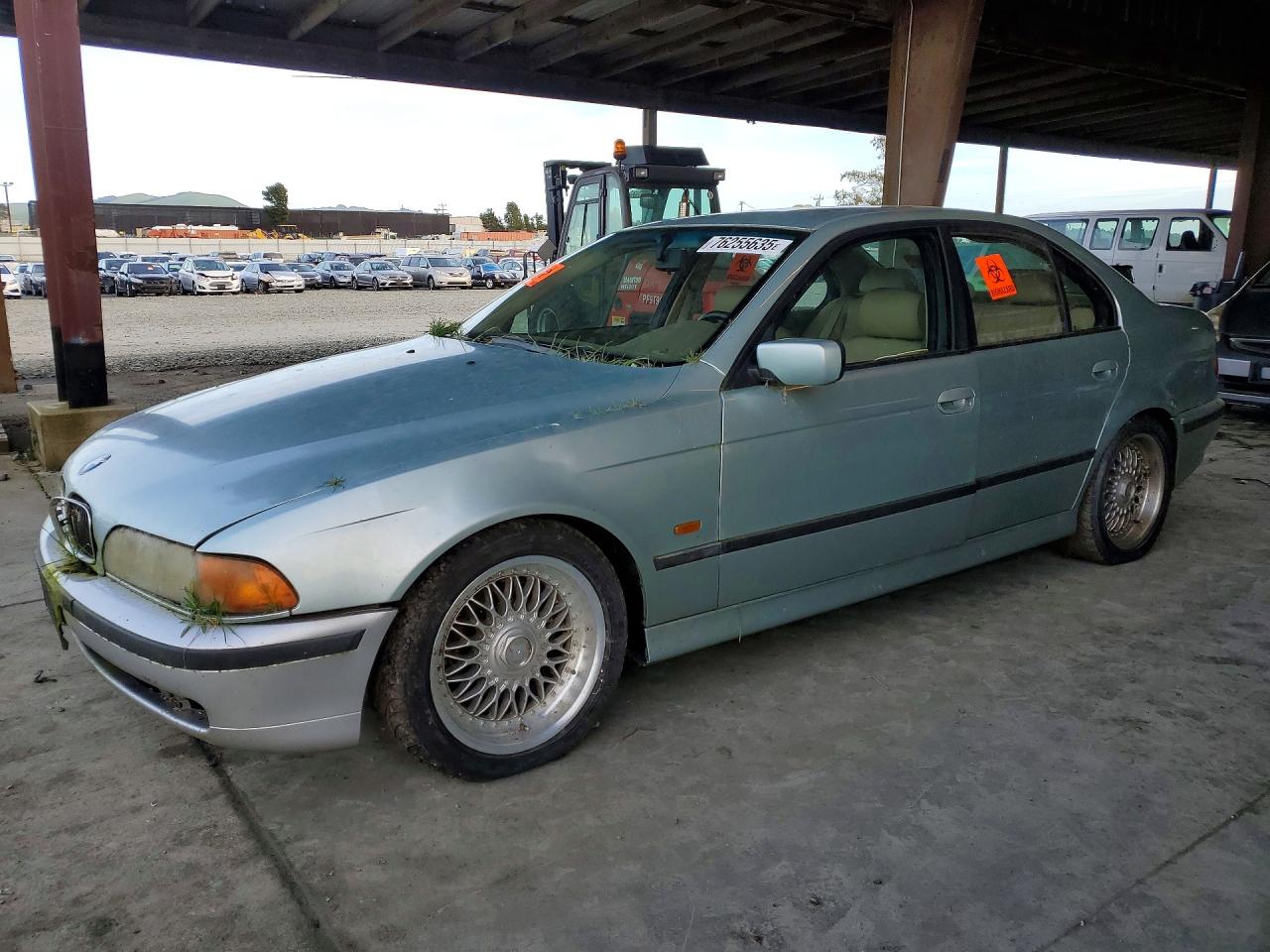 1999 Bmw 528 I Blue vin: WBADM5330XBY15304
