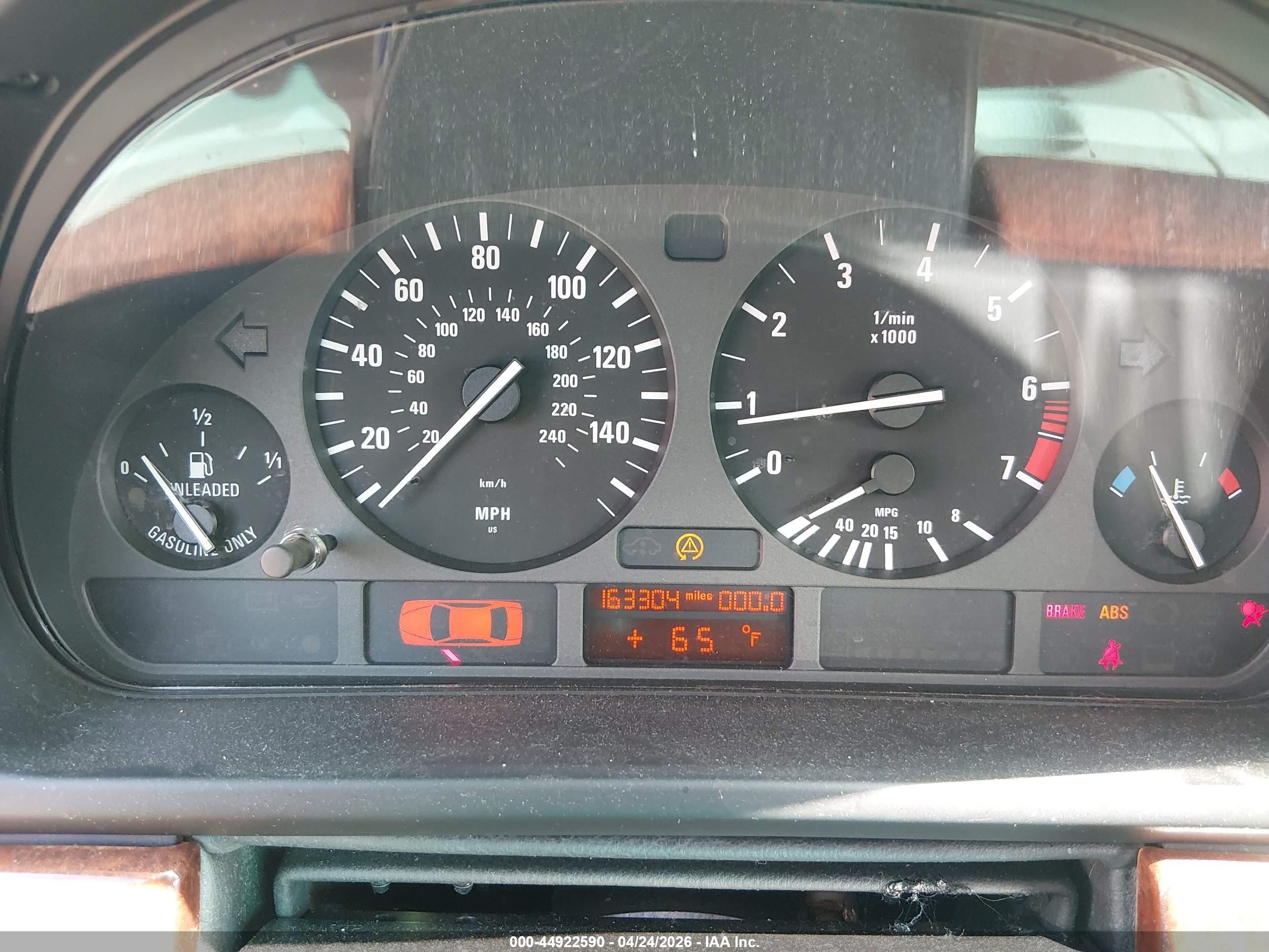 1999 Bmw 528i   Green vin: WBADM5332XBY16180