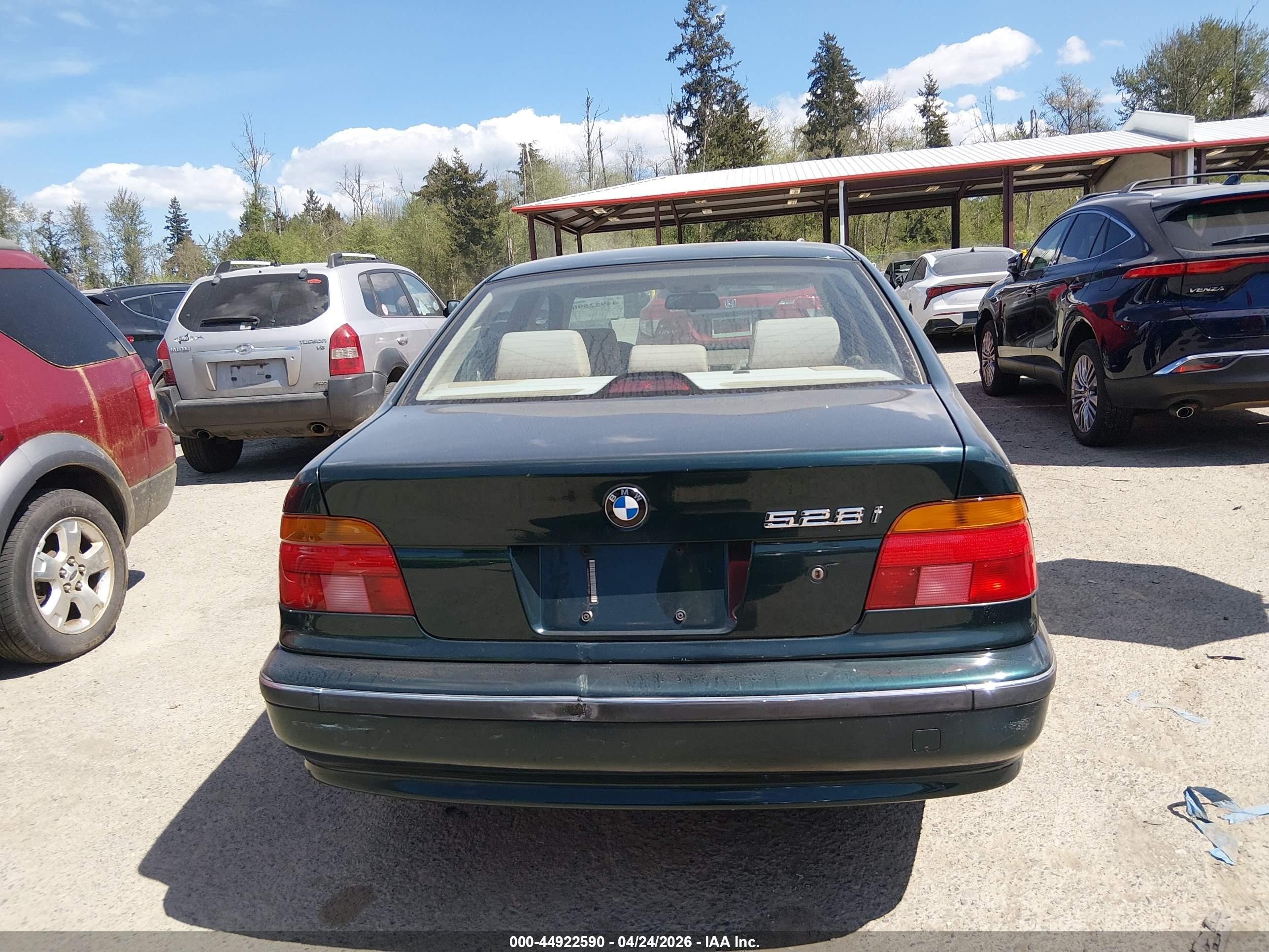 1999 Bmw 528i   Green vin: WBADM5332XBY16180