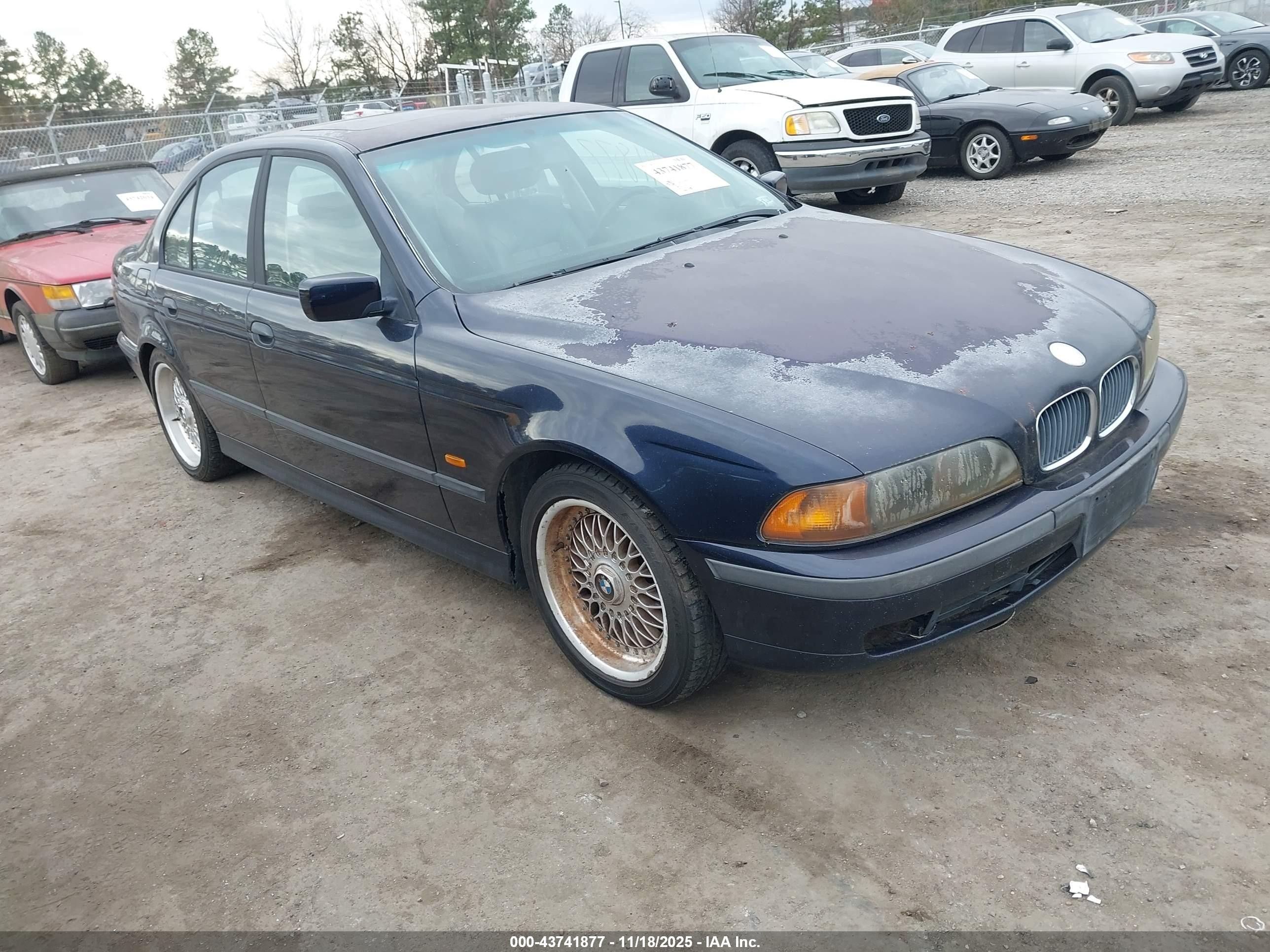 1999 Bmw 528i   Синий vin: WBADM5333XBY15877