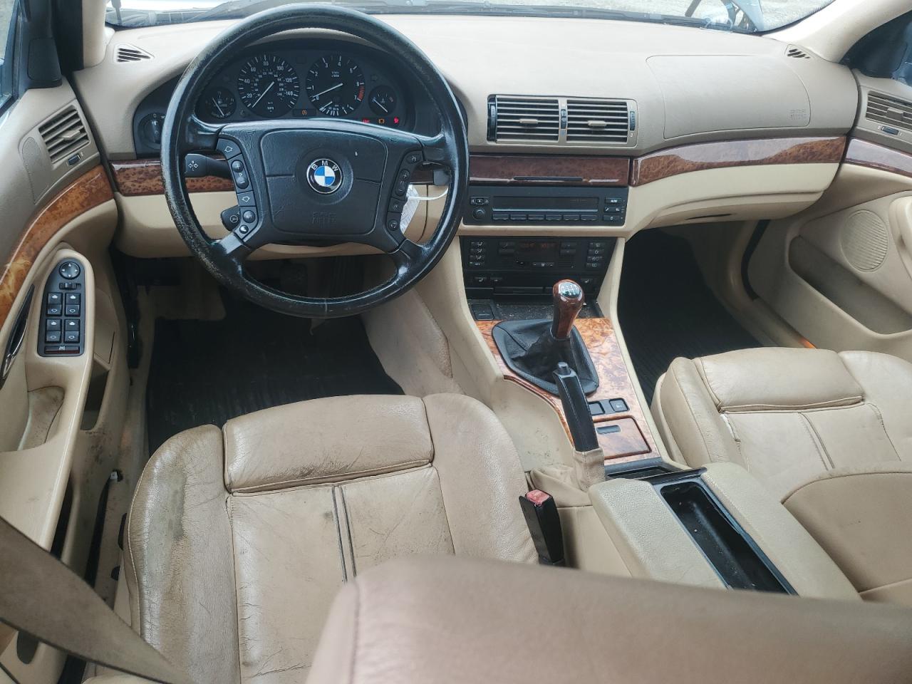 1999 Bmw 528 I Green vin: WBADM5334XBY16407
