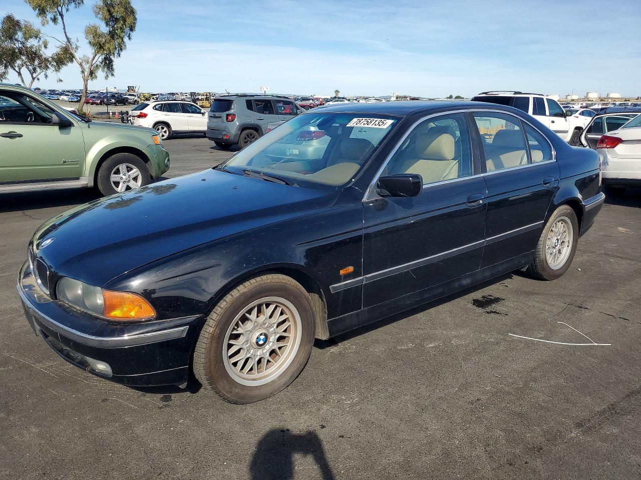 2000 Bmw 528 I Black vin: WBADM5342YBY18229