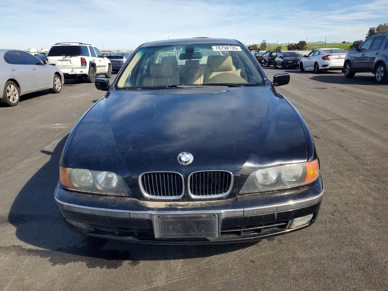 2000 Bmw 528 I Black vin: WBADM5342YBY18229
