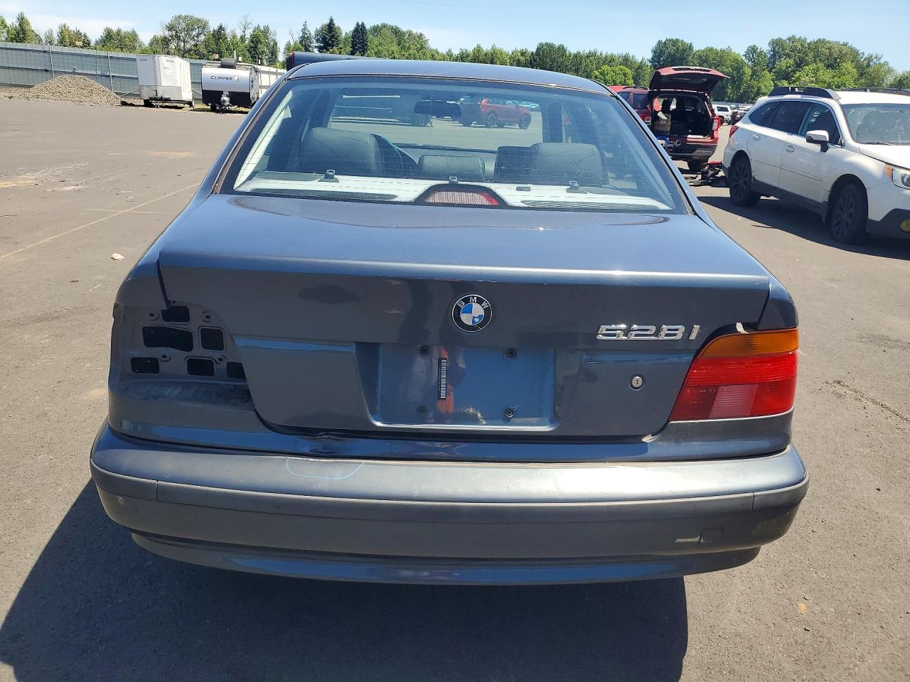 2000 Bmw 528 I Blue vin: WBADM5345YBY18399