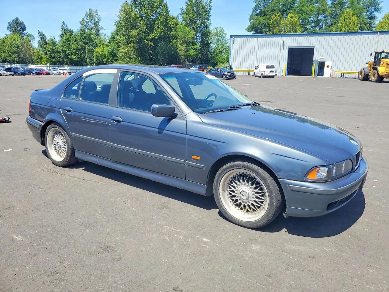 2000 Bmw 528 I Blue vin: WBADM5345YBY18399