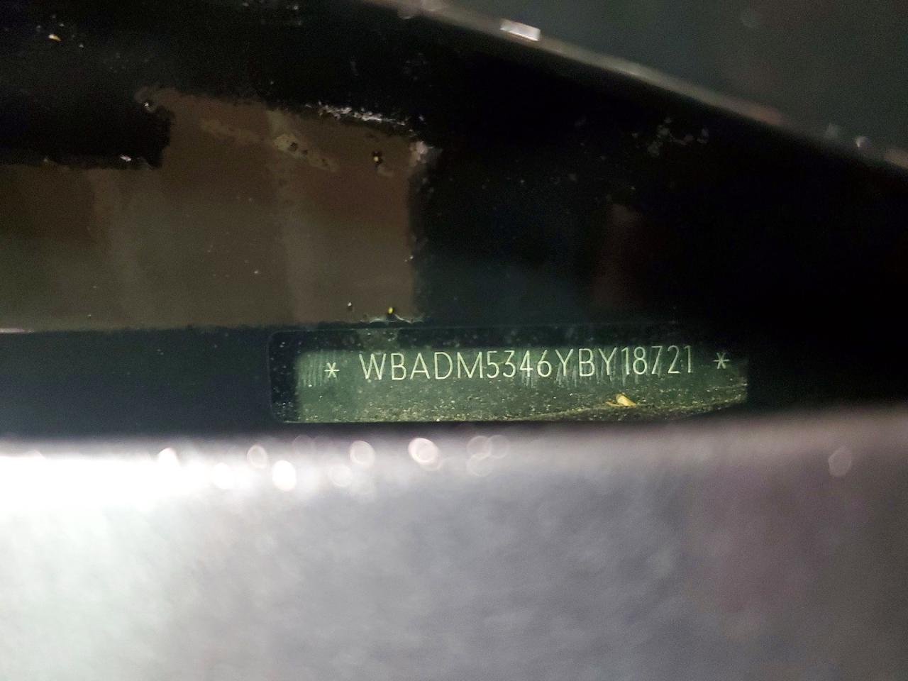 2000 Bmw 528 I Blue vin: WBADM5346YBY18721