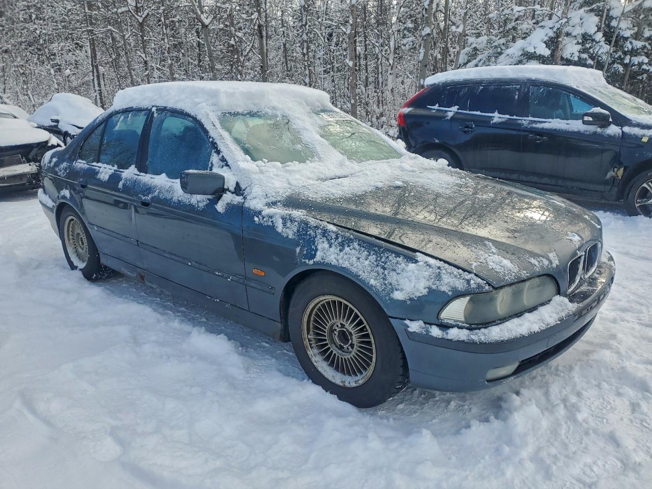 2000 Bmw 528 I Gray vin: WBADM5347YBY17836
