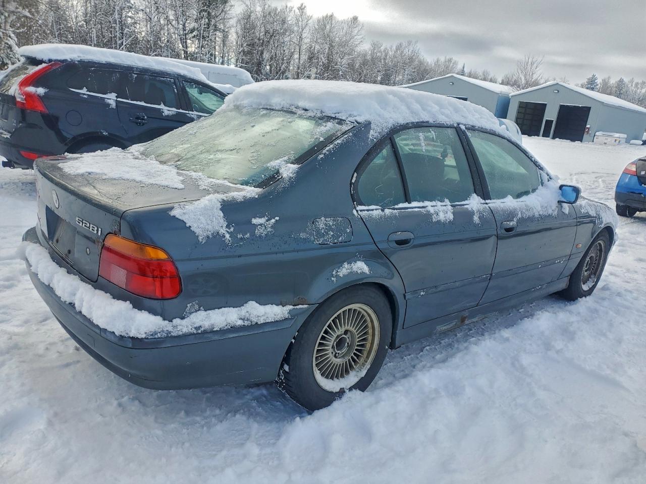 2000 Bmw 528 I Gray vin: WBADM5347YBY17836