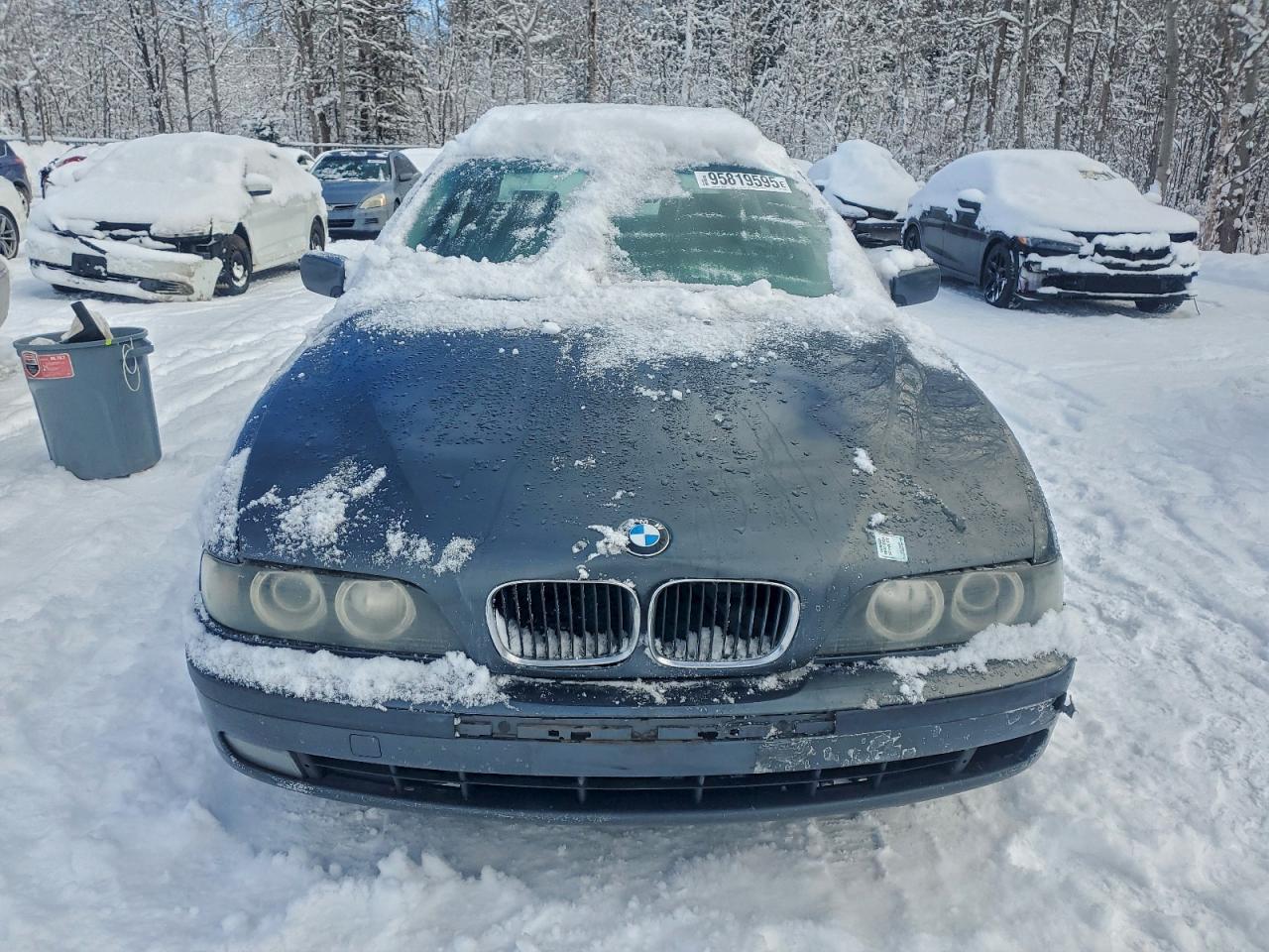 2000 Bmw 528 I Gray vin: WBADM5347YBY17836