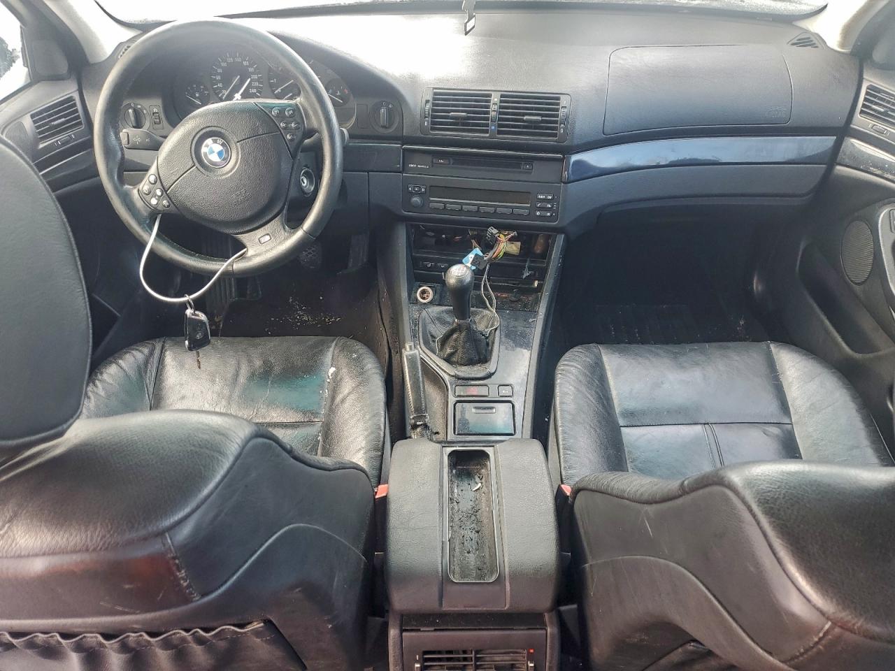 2000 Bmw 528 I Gray vin: WBADM5347YBY17836