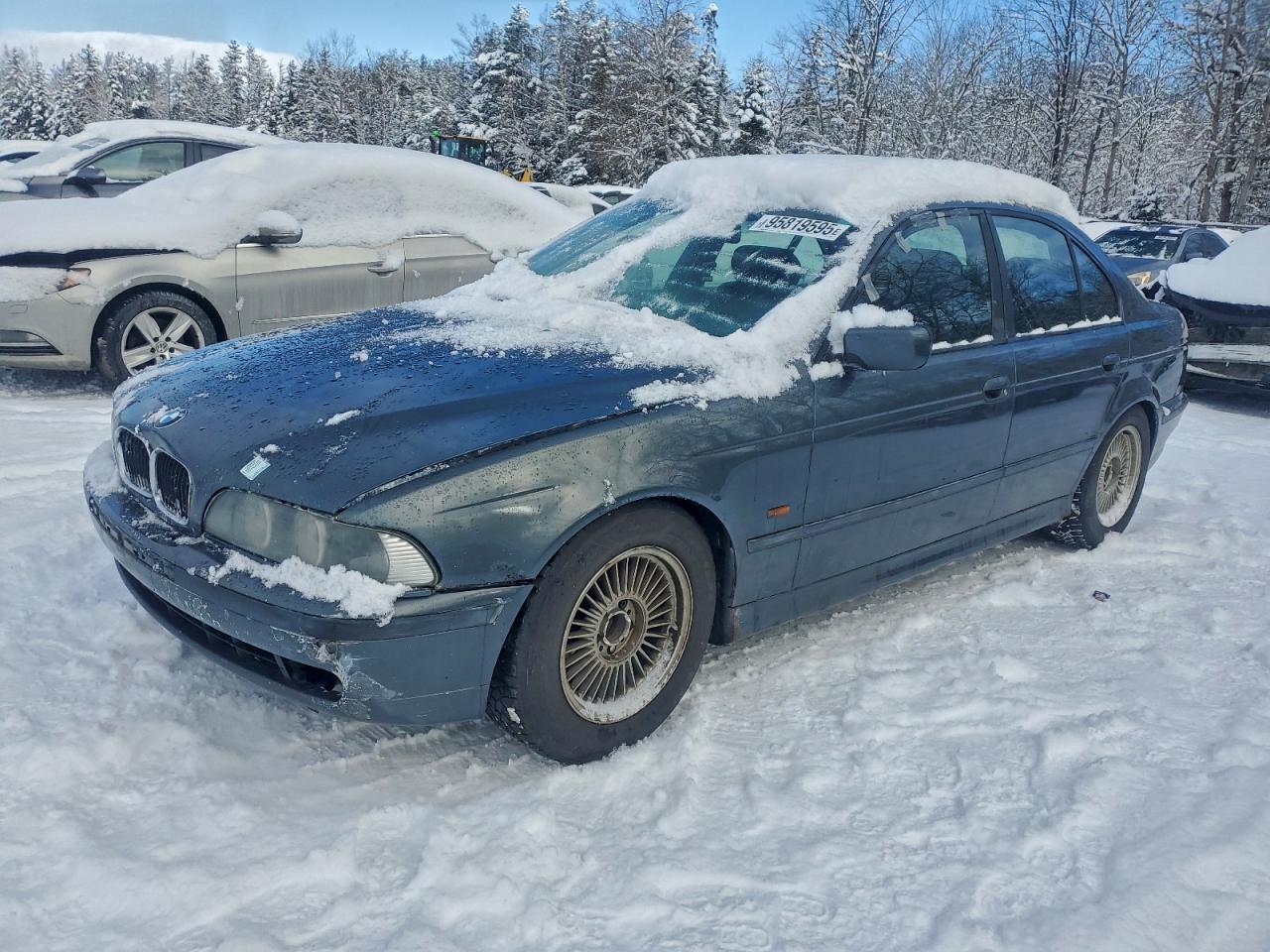 2000 Bmw 528 I Gray vin: WBADM5347YBY17836