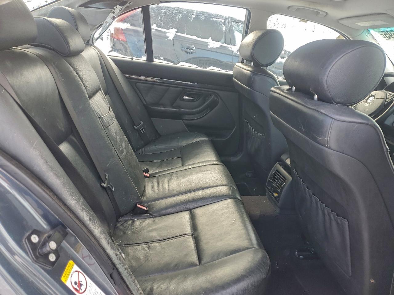 2000 Bmw 528 I Gray vin: WBADM5347YBY17836