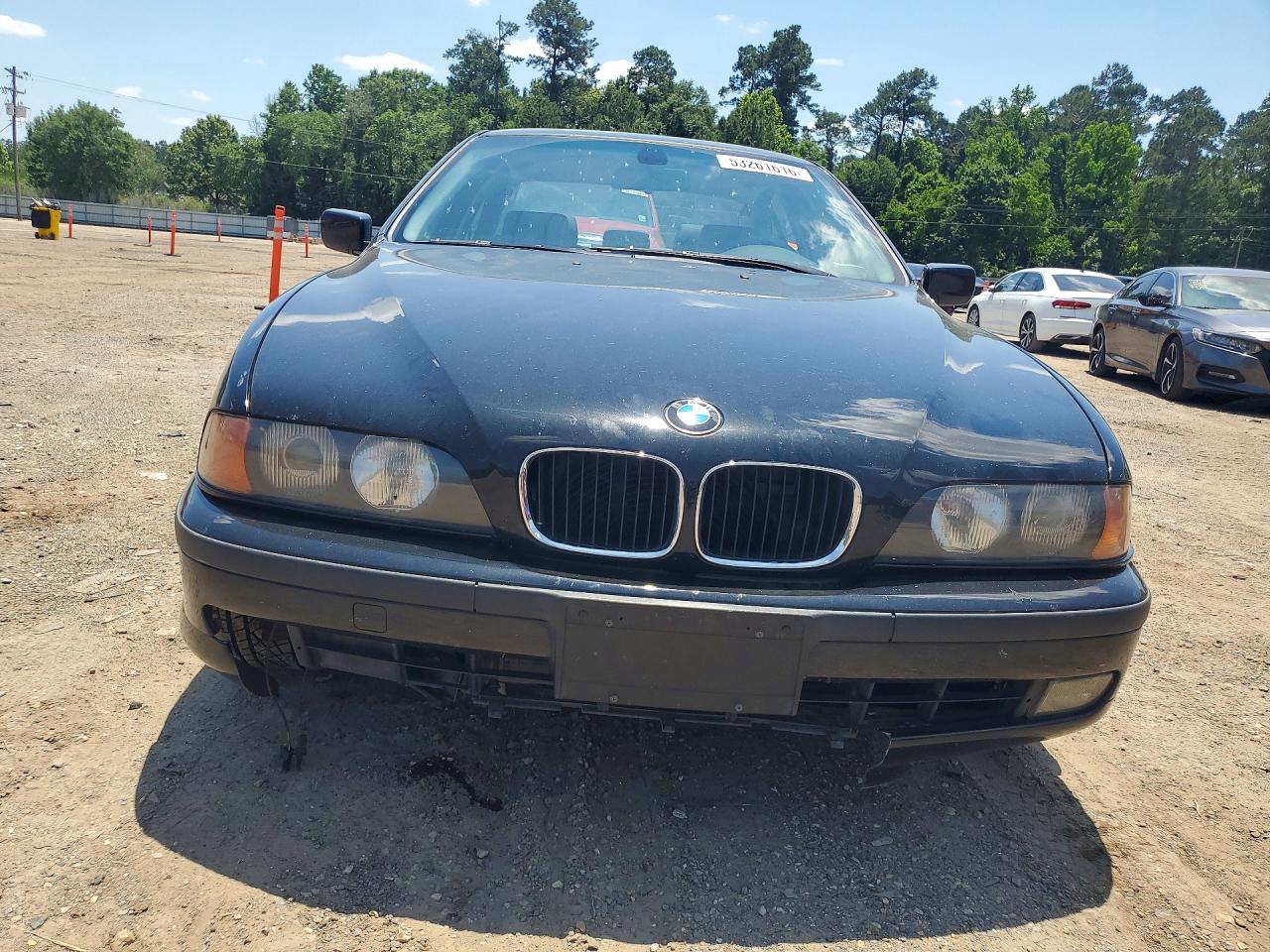 2000 Bmw 528 I Черный vin: WBADM534XYBY44545