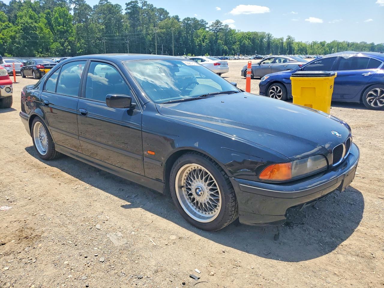 2000 Bmw 528 I Черный vin: WBADM534XYBY44545