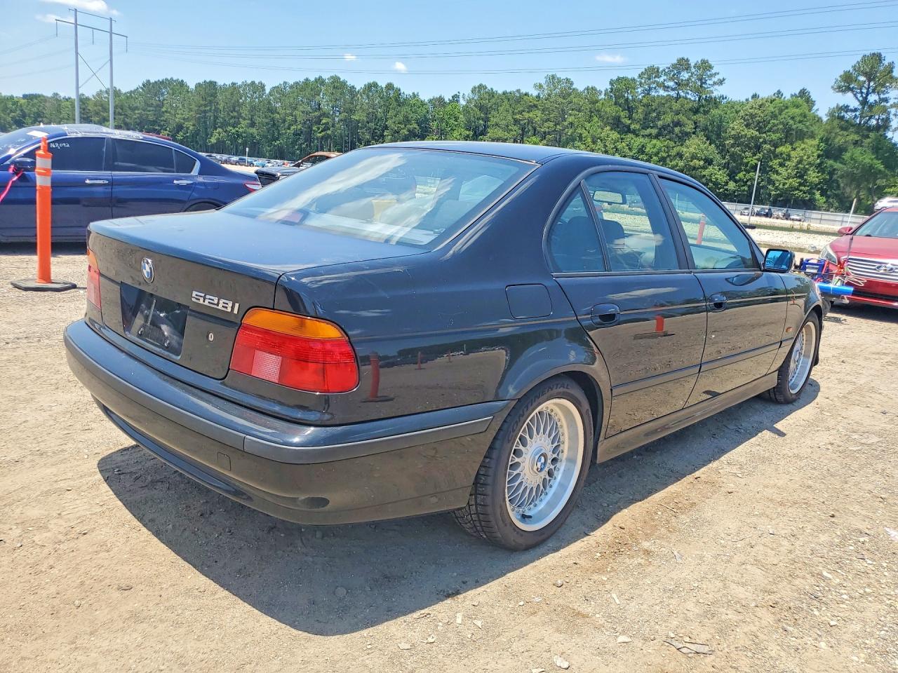2000 Bmw 528 I Черный vin: WBADM534XYBY44545