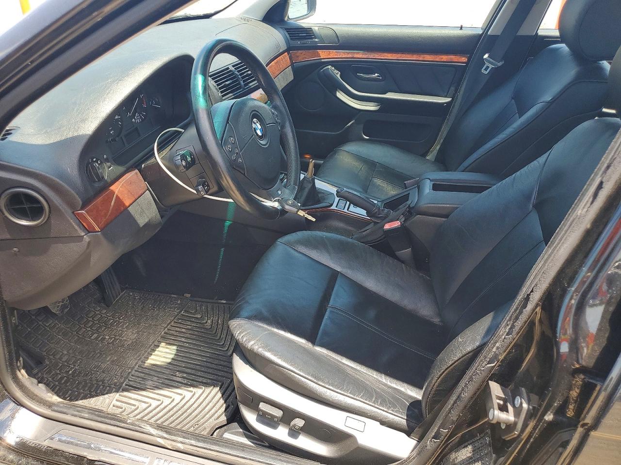 2000 Bmw 528 I Черный vin: WBADM534XYBY44545