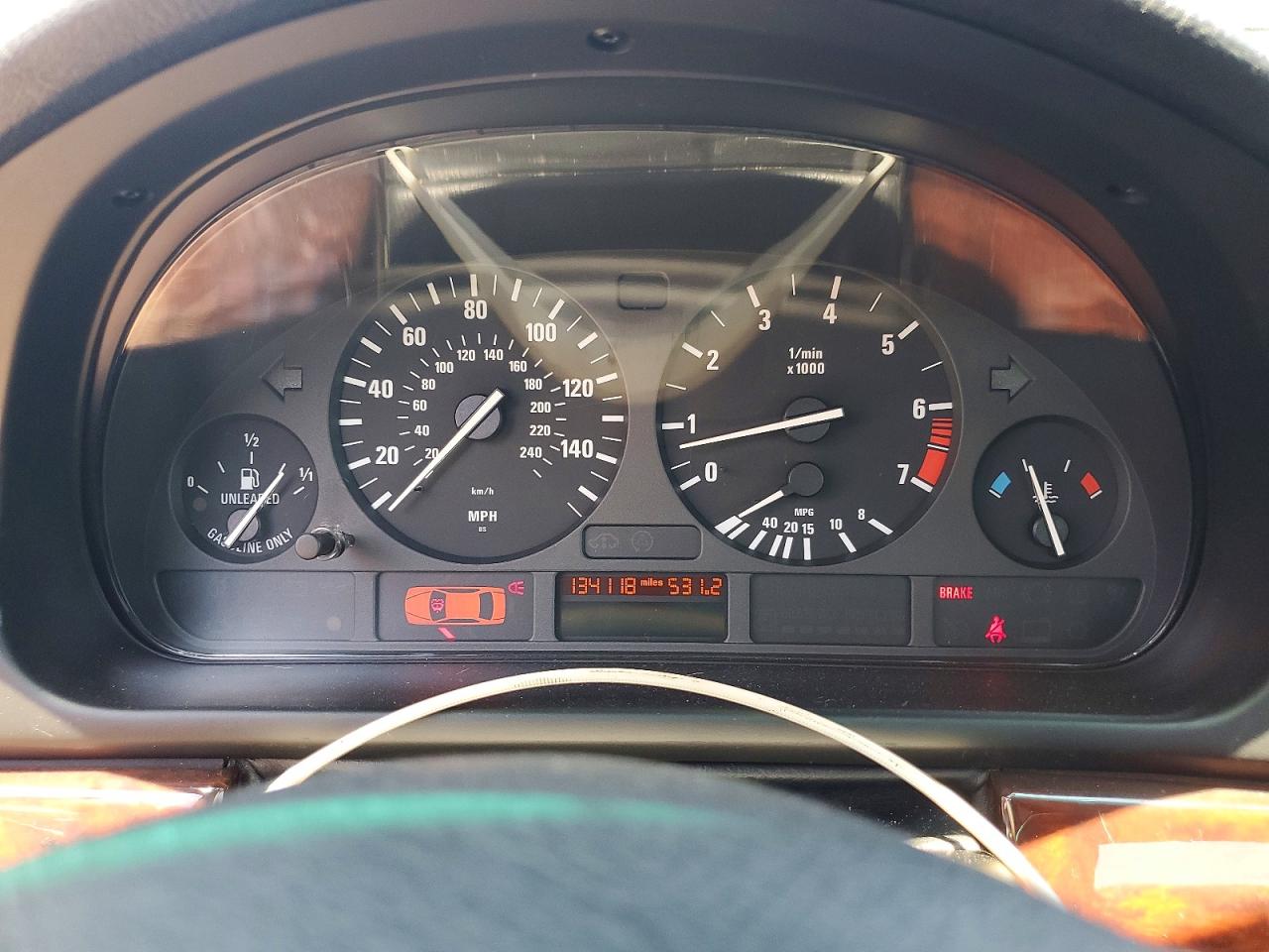 2000 Bmw 528 I Черный vin: WBADM534XYBY44545