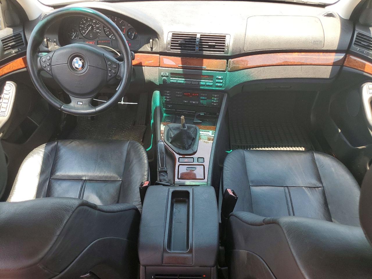 2000 Bmw 528 I Черный vin: WBADM534XYBY44545