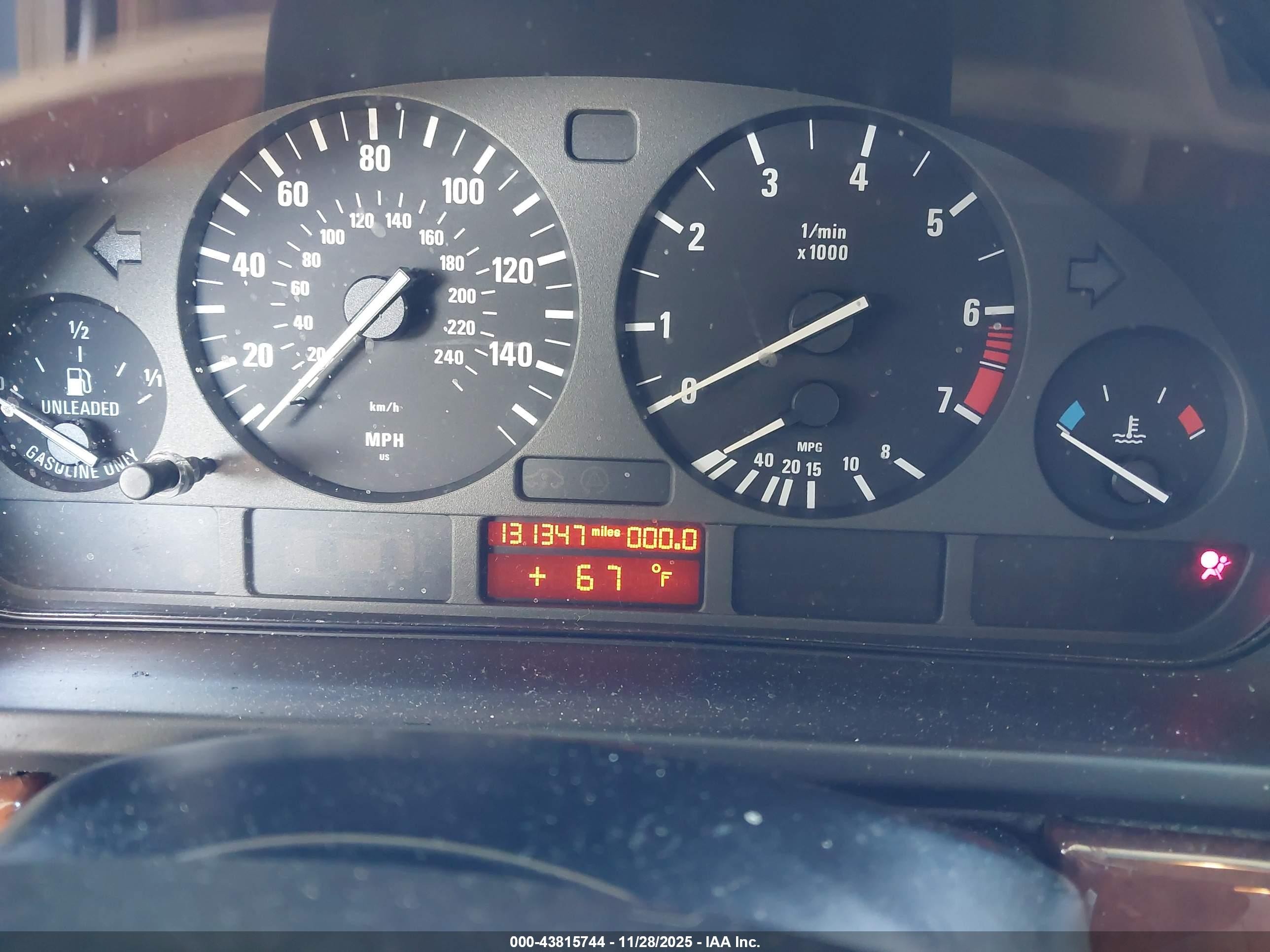 1999 Bmw 528ia   Белый vin: WBADM6331XBY28634