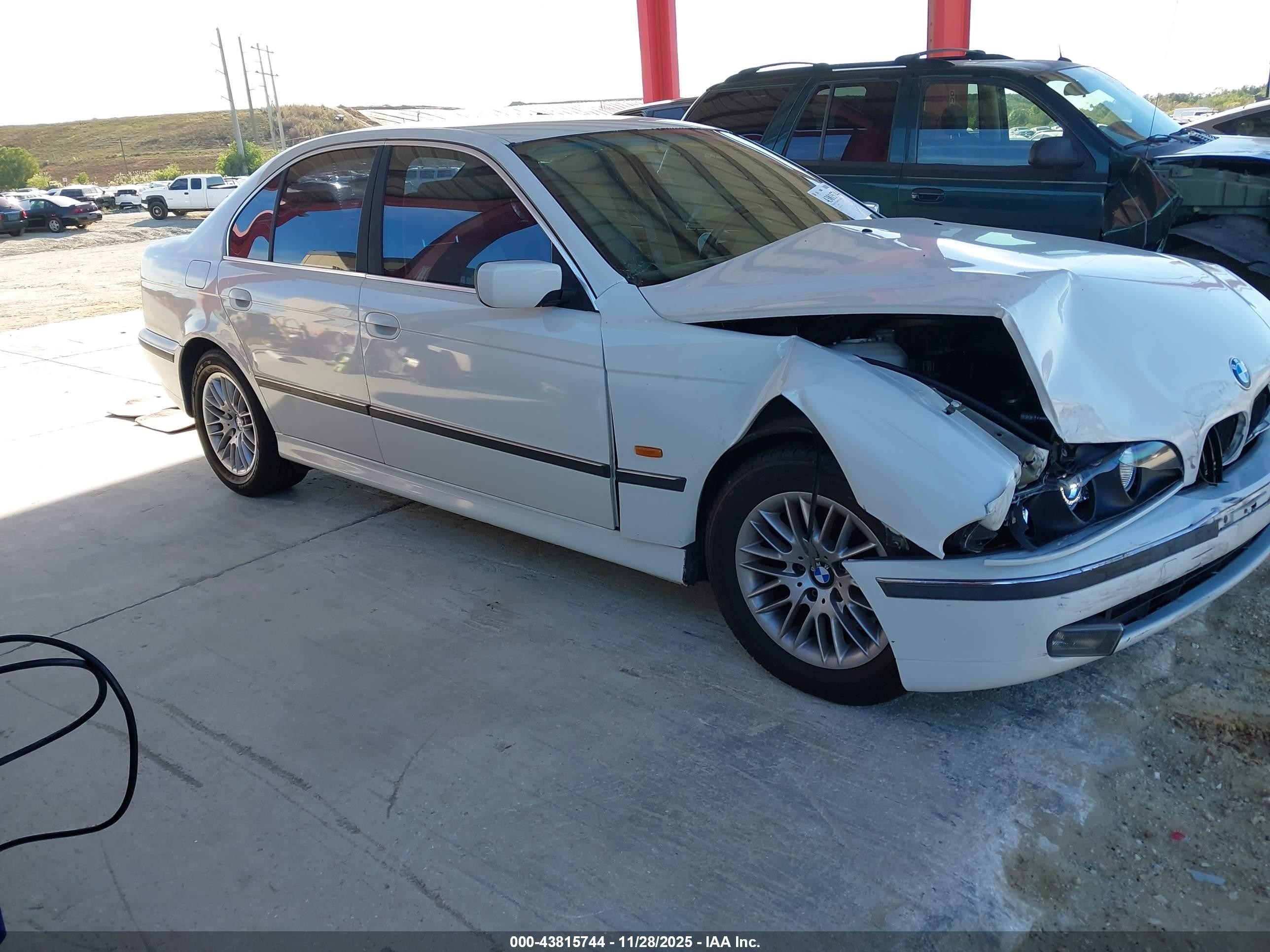 1999 Bmw 528ia   Белый vin: WBADM6331XBY28634