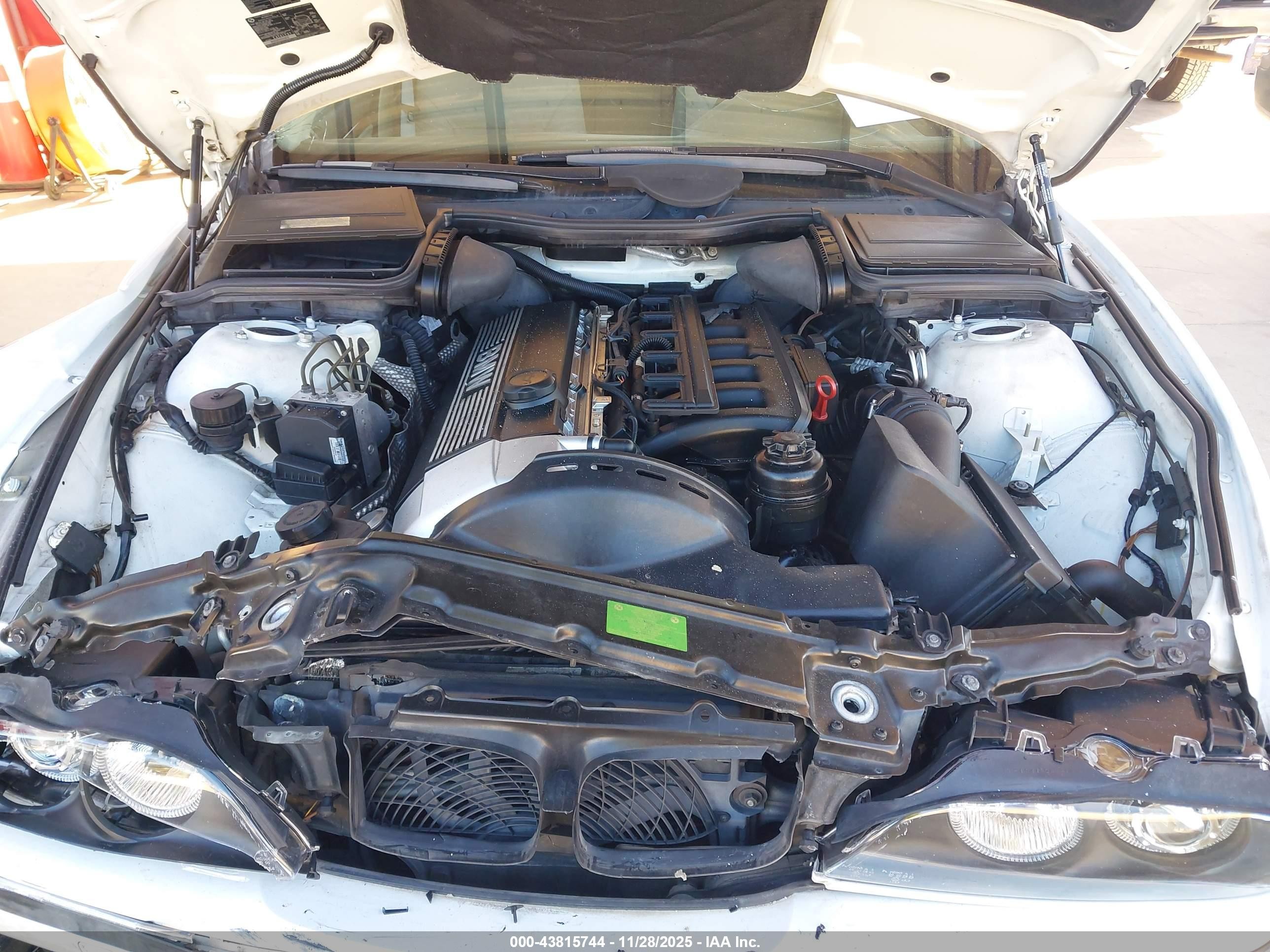 1999 Bmw 528ia   Белый vin: WBADM6331XBY28634