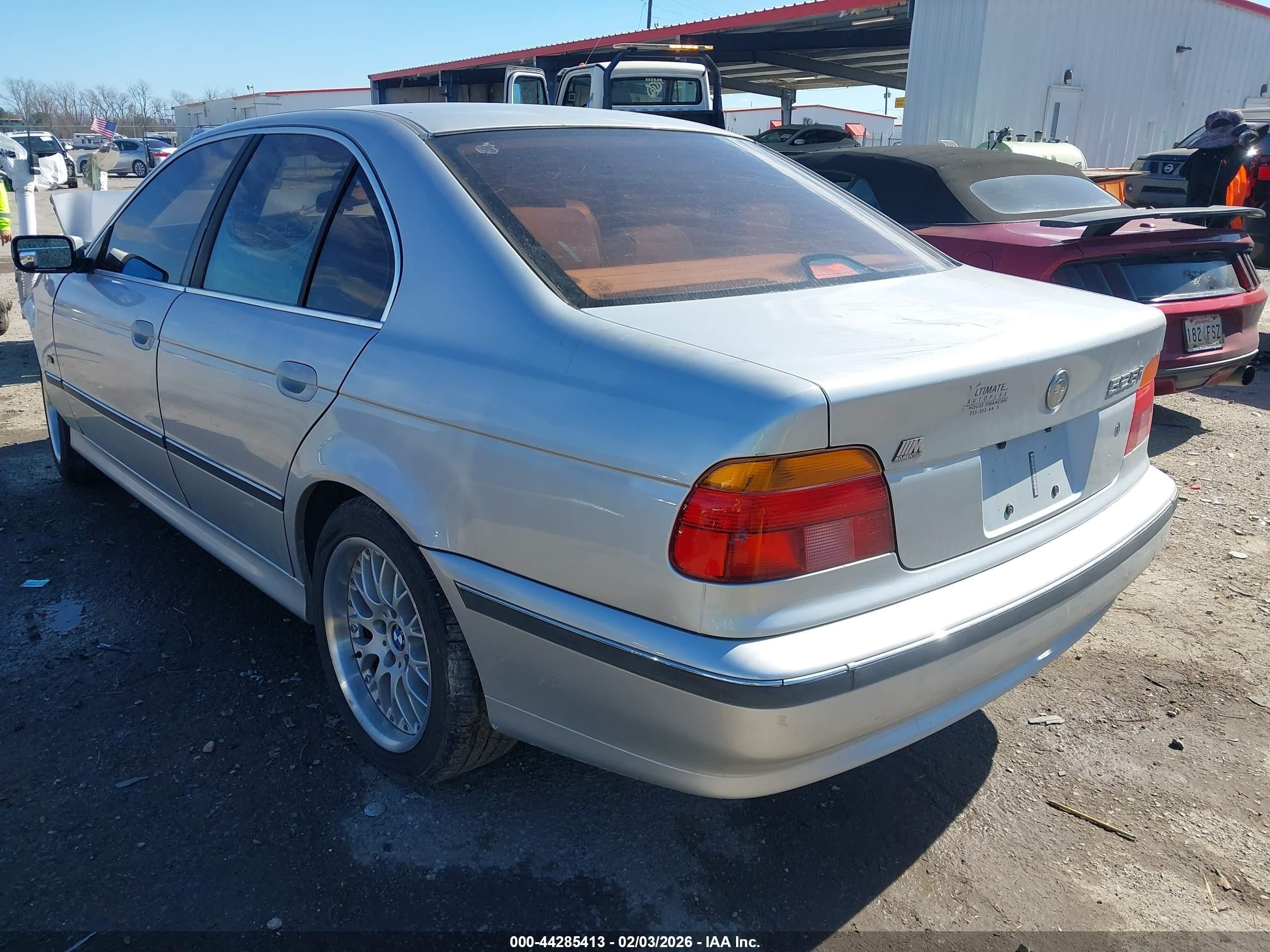 1999 Bmw 528ia   Silver vin: WBADM6331XBY30948