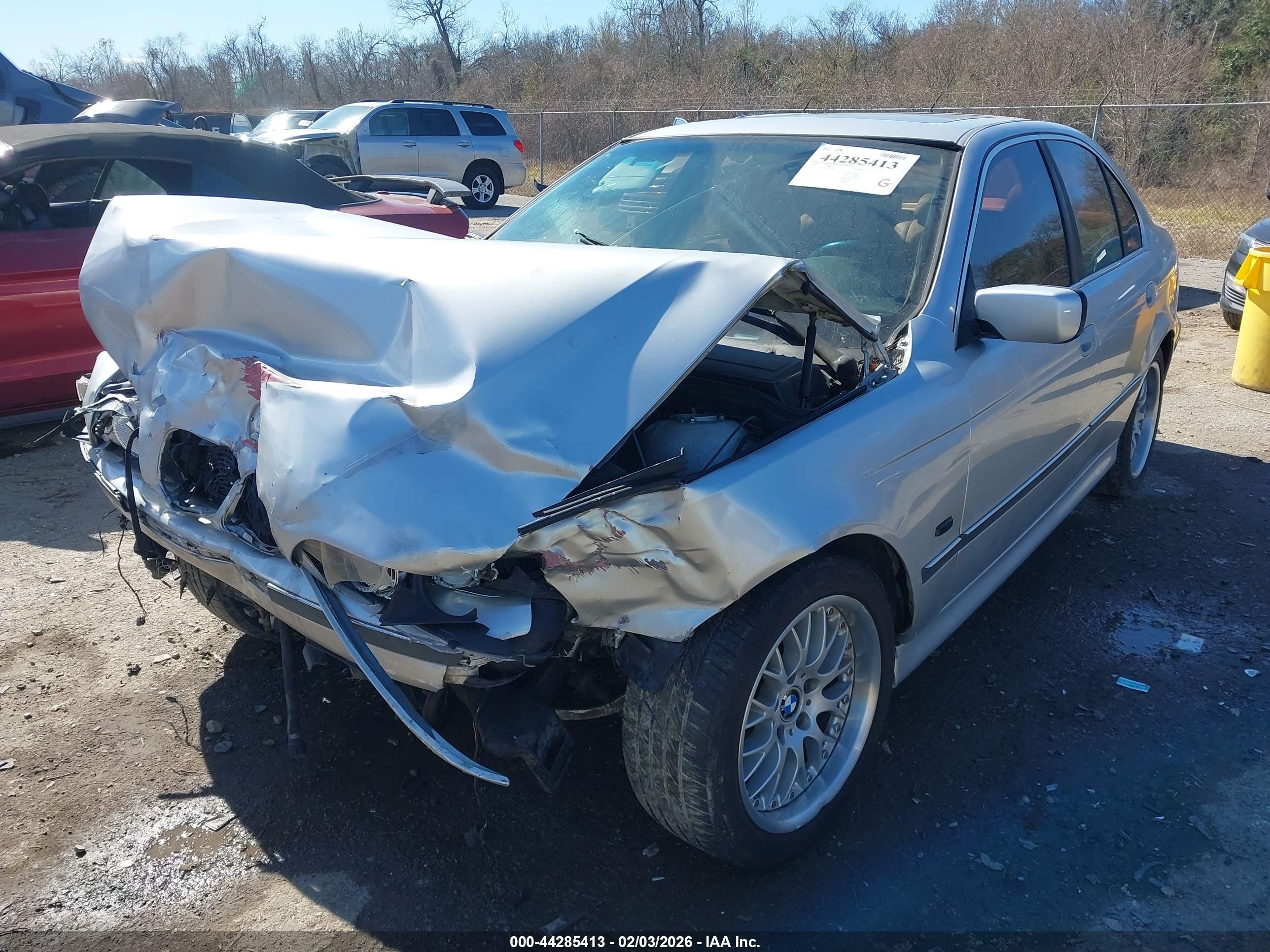 1999 Bmw 528ia   Silver vin: WBADM6331XBY30948