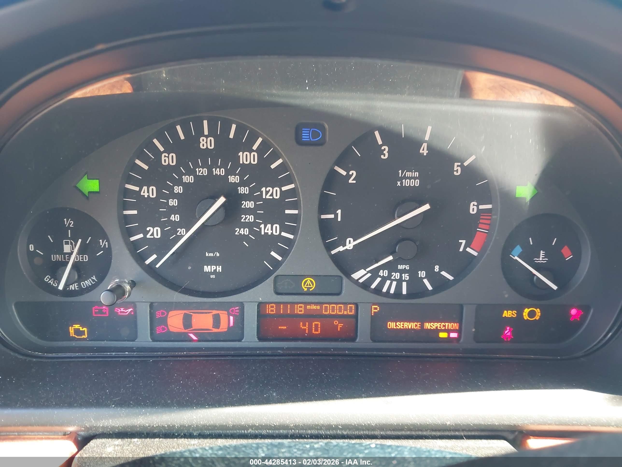 1999 Bmw 528ia   Silver vin: WBADM6331XBY30948