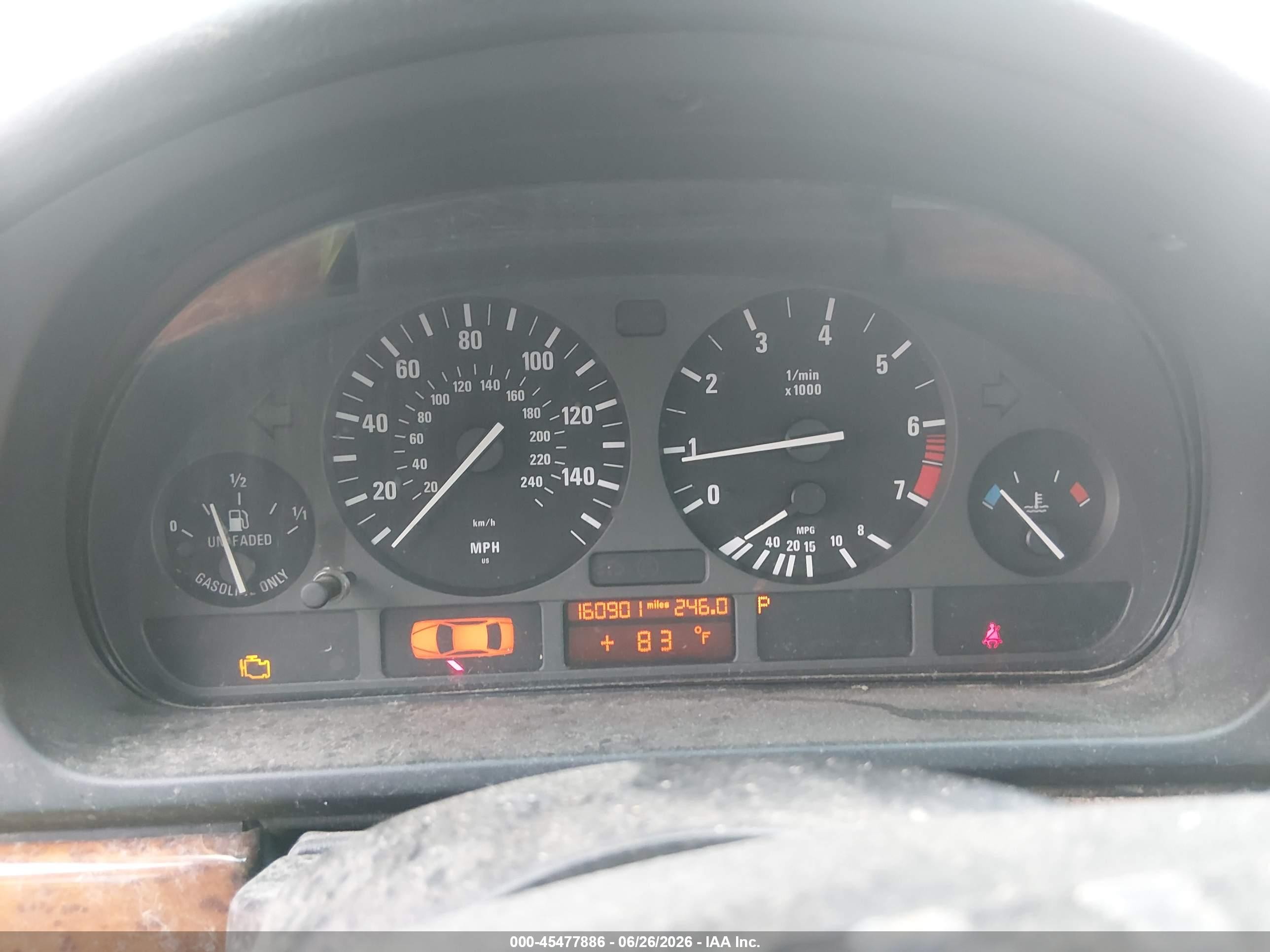 1999 Bmw 528ia   Silver vin: WBADM6332XBY29016