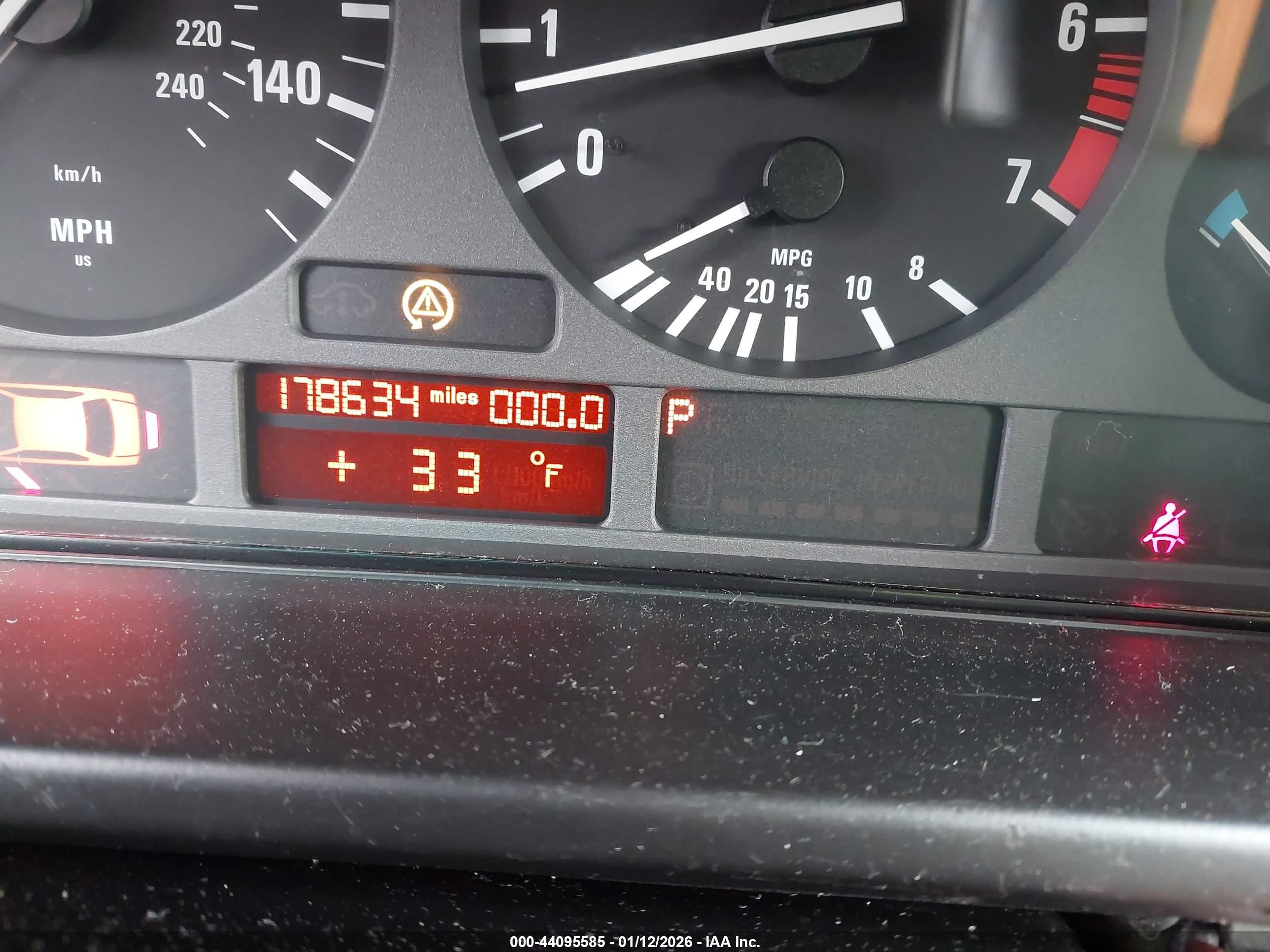 1999 Bmw 528ia   Gray vin: WBADM6333XBY26433