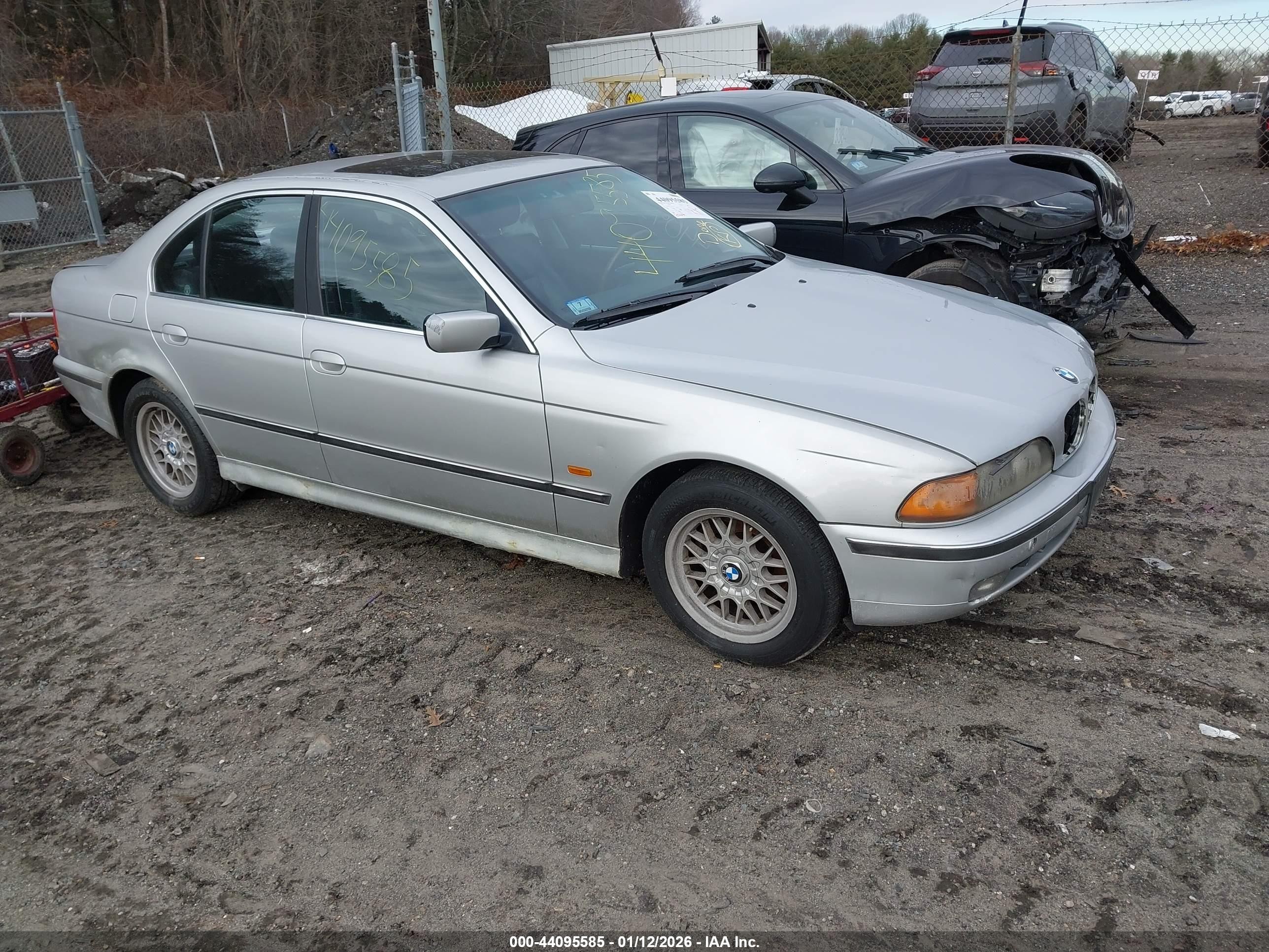 1999 Bmw 528ia   Gray vin: WBADM6333XBY26433