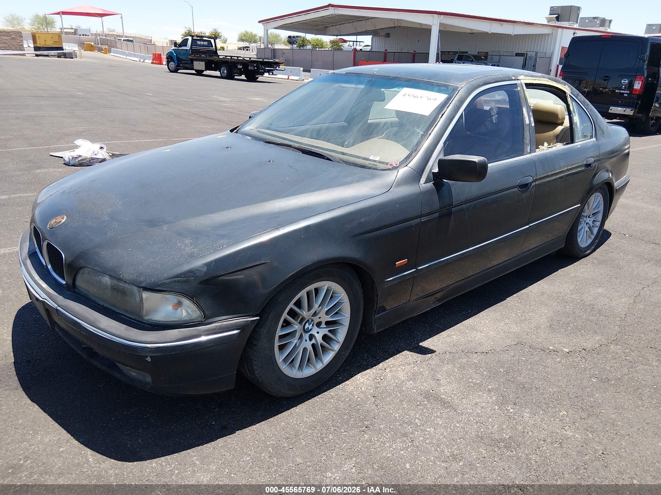 1999 Bmw 528ia Black vin: WBADM6334XBY24948