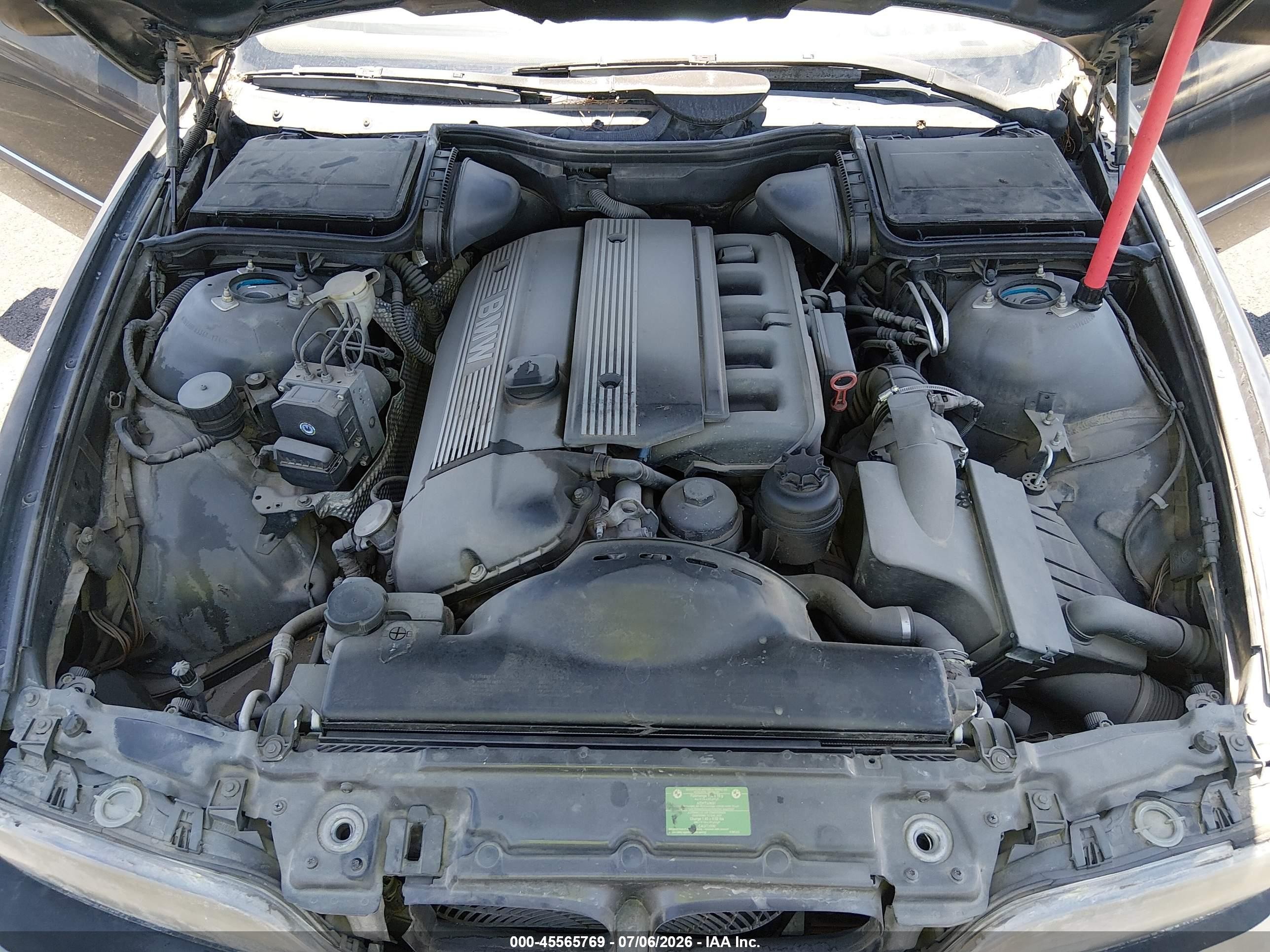 1999 Bmw 528ia Black vin: WBADM6334XBY24948