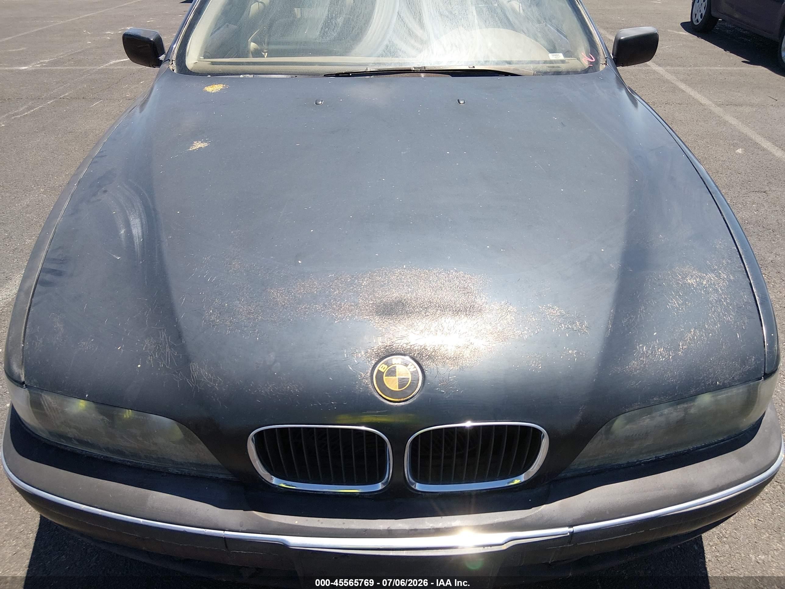 1999 Bmw 528ia Black vin: WBADM6334XBY24948