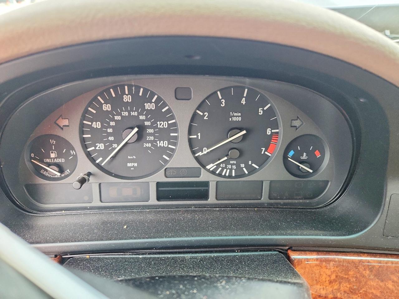 1999 Bmw 528 I Automatic Green vin: WBADM6336XBY22697